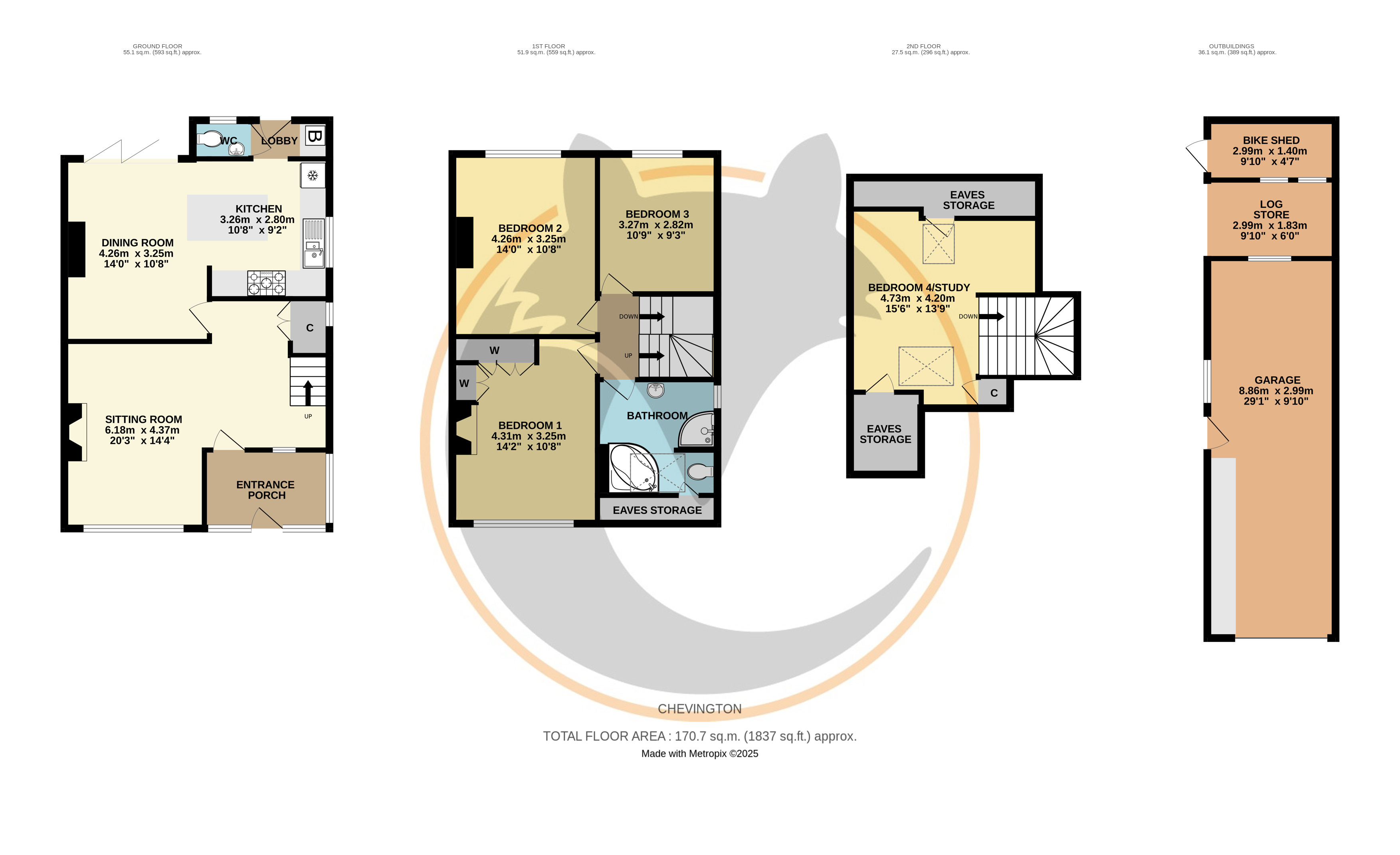 Chevington,, Blackfield Road, Southampton floorplan