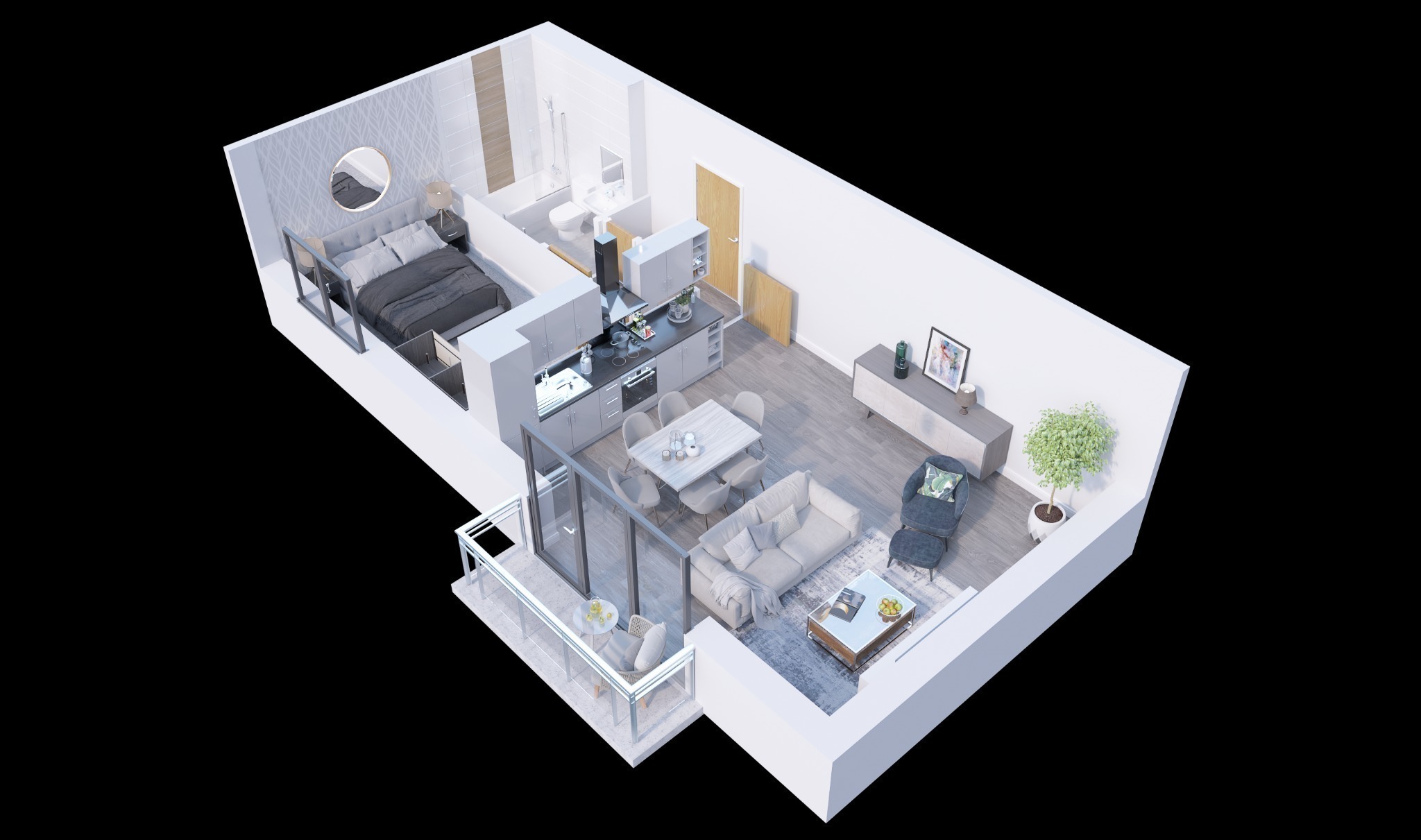 Apartment 15, Ivy Apartments, Luton floorplan