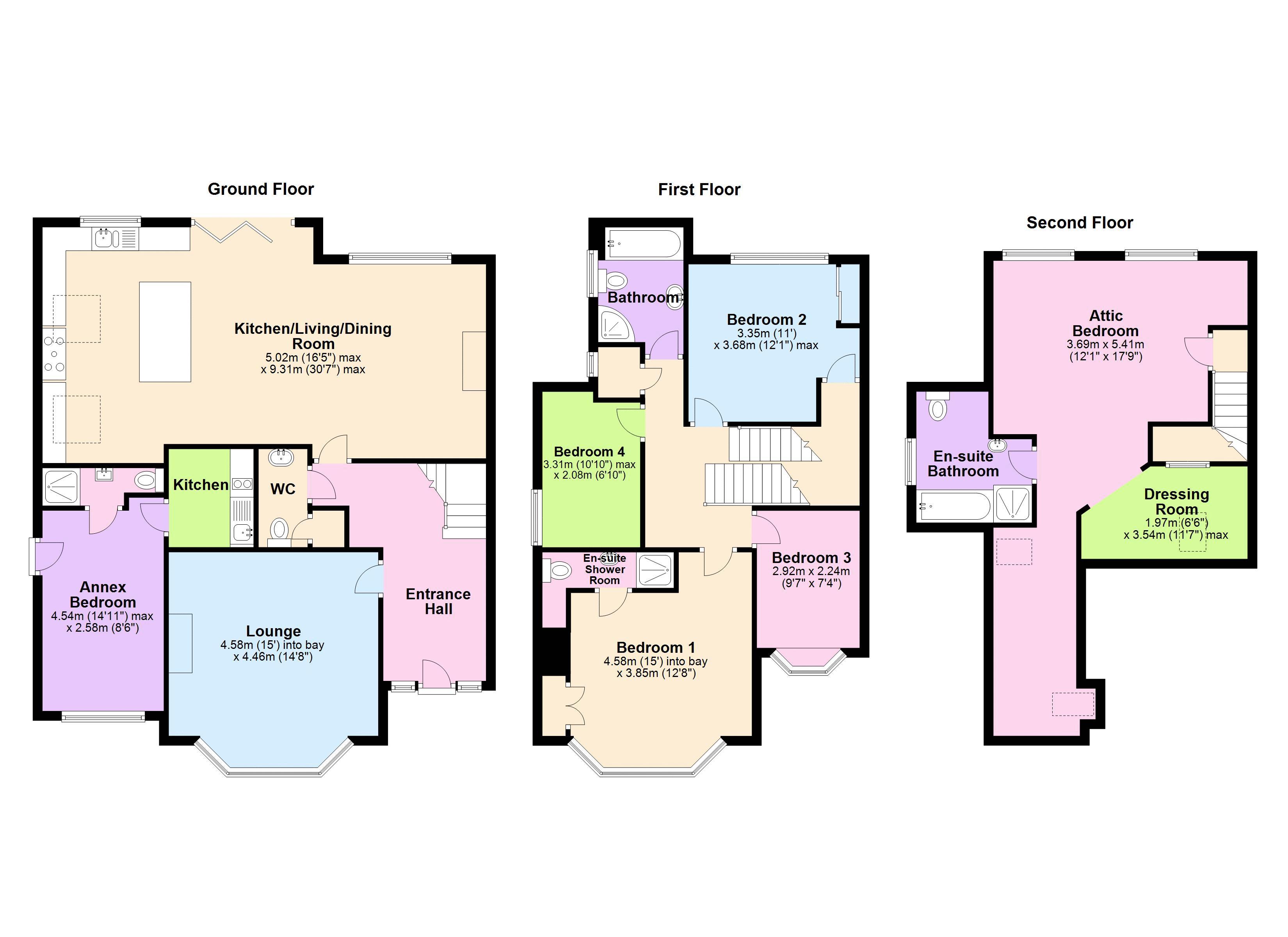 5 Bedrooms Semi-detached house for sale in Kingsmead Avenue, Worcester Park KT4