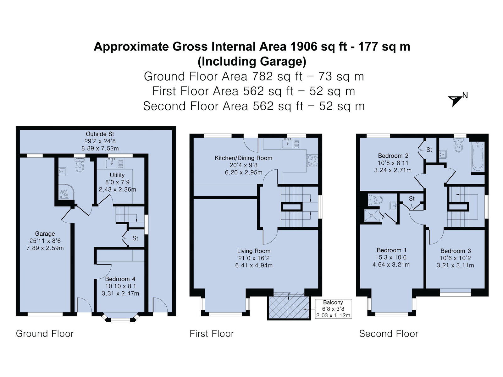 2 Sutton Mews, Sutton Close, Torquay floorplan