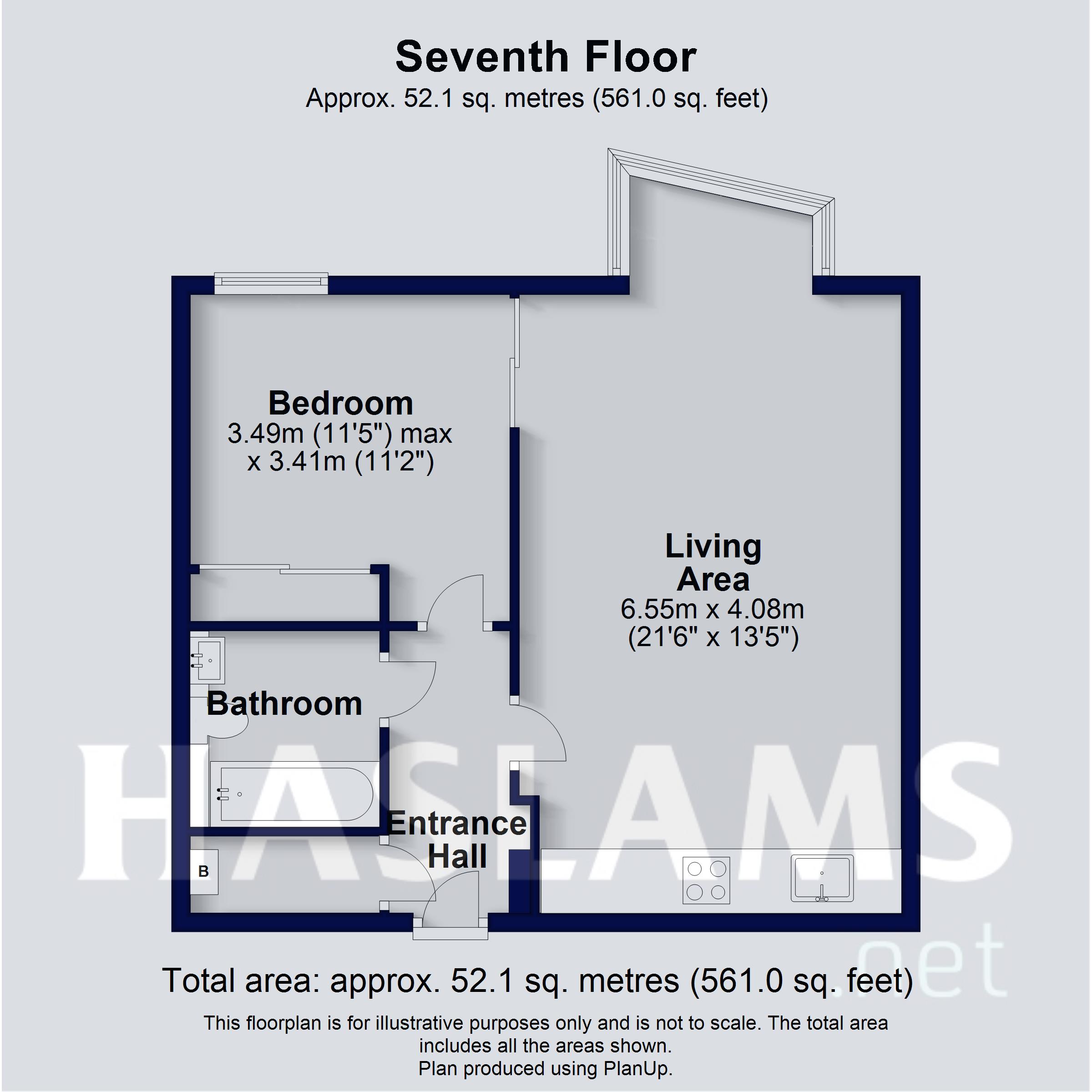 1 Bedrooms Flat to rent in Hayward, Chatham Place, Reading RG1