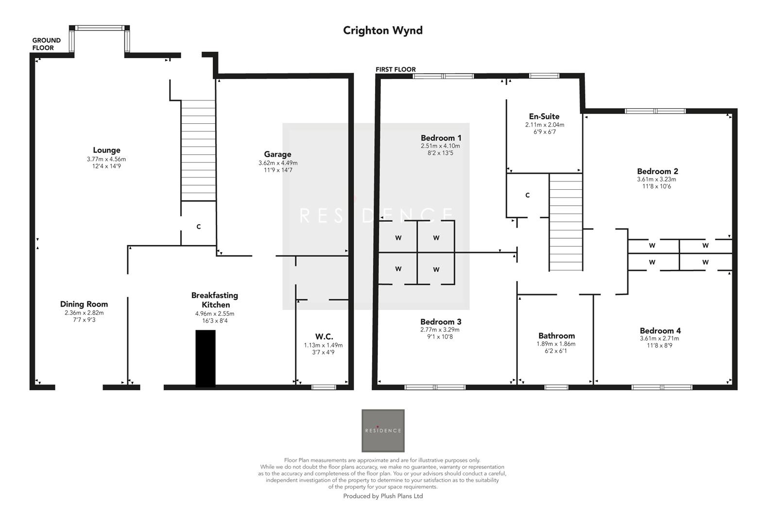 10, Crighton Wynd, North Lanarkshire floorplan