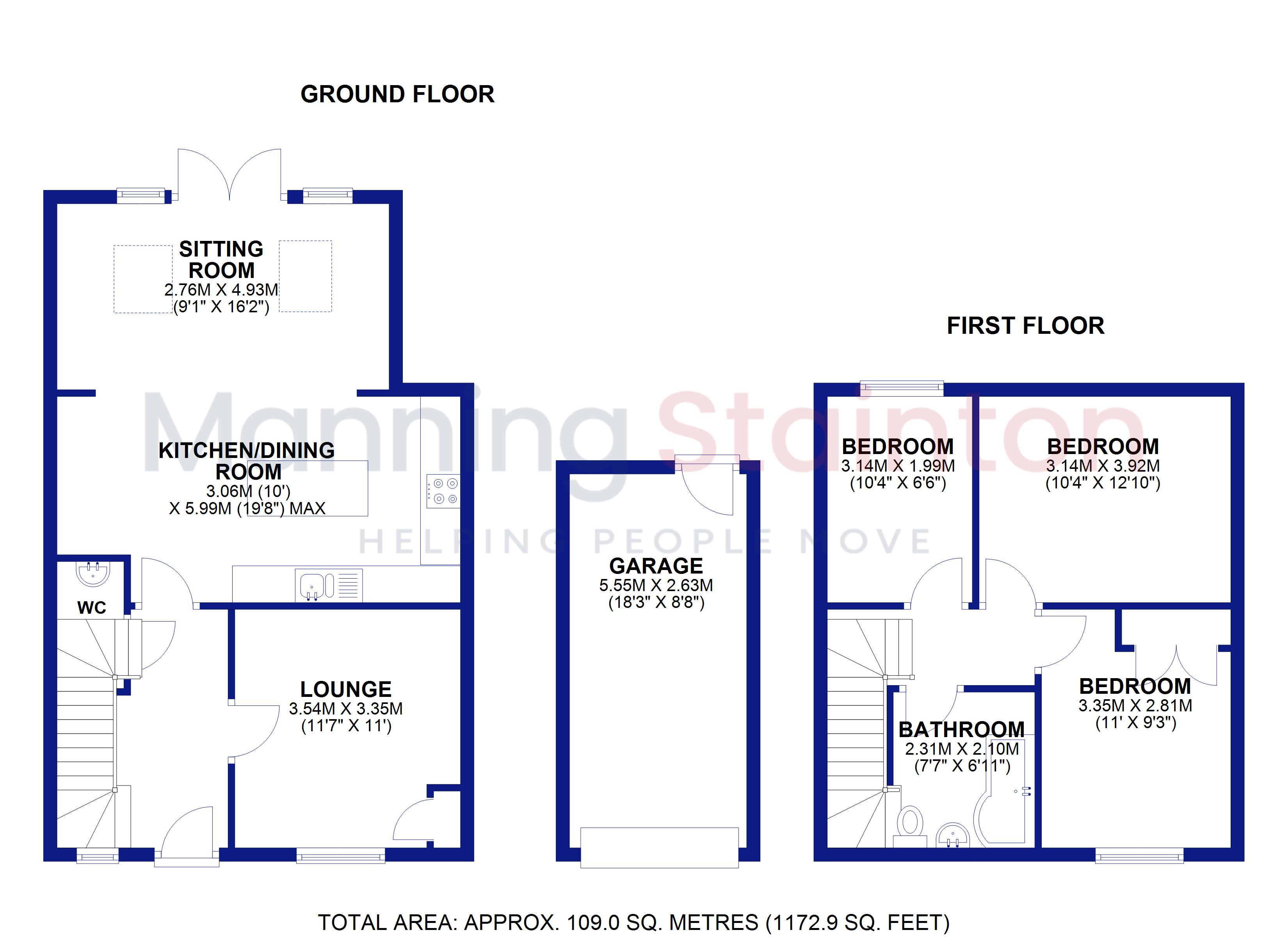 5, Chapel Close, Tadcaster floorplan