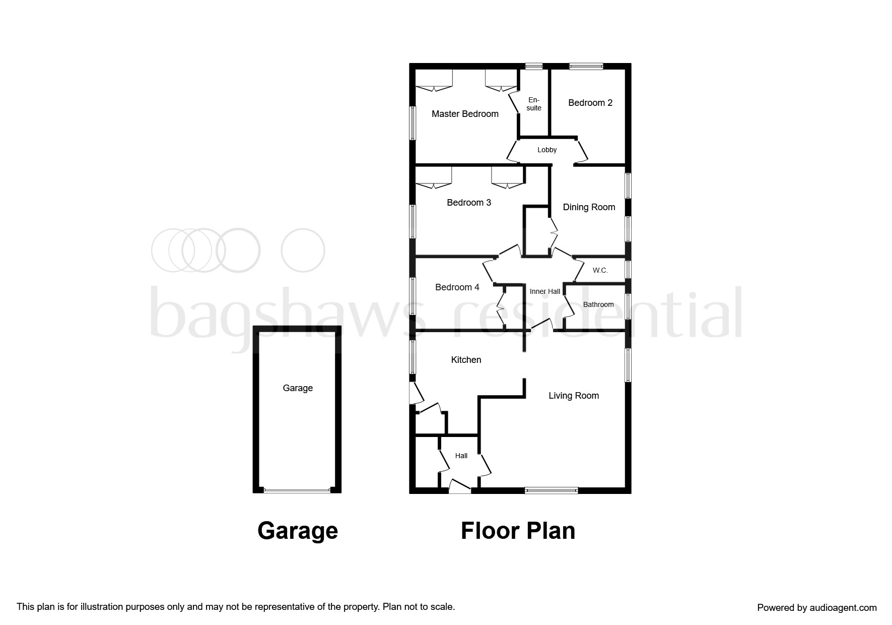 4 Bedrooms Detached bungalow for sale in Oat Hill, Derby Road, Wirksworth, Matlock DE4