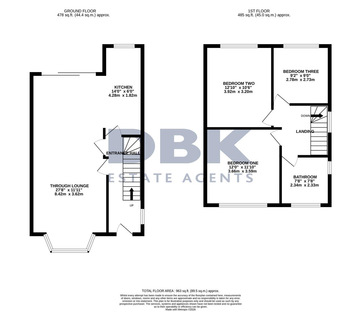4, Walnut Tree Road, Heston floorplan