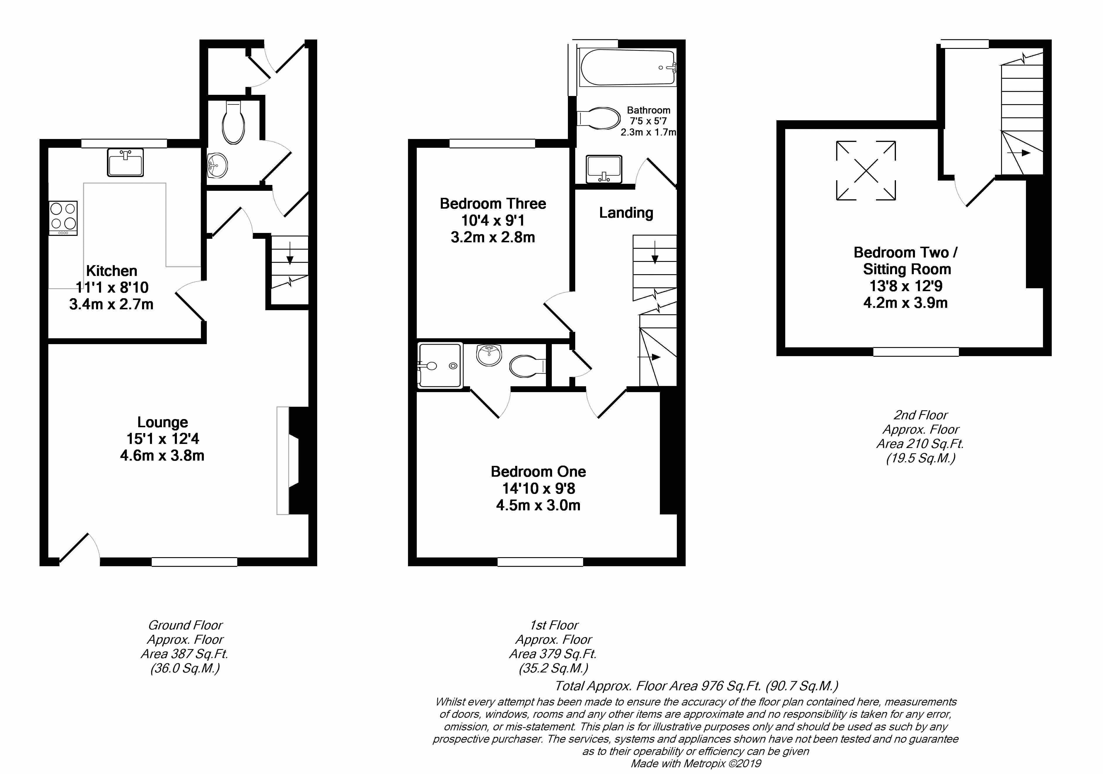 3 Bedrooms Terraced house to rent in Wellington Buildings, Weston, Bath BA1