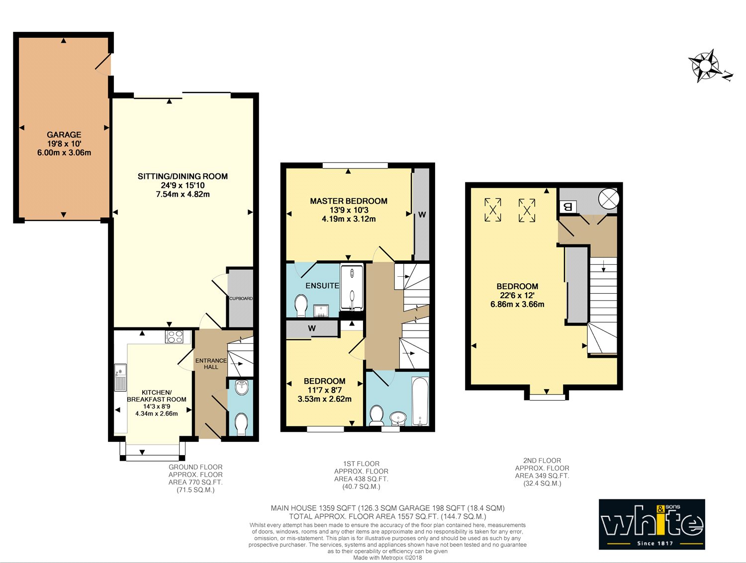 3 Bedrooms Semi-detached house for sale in Marley Rise, Dorking, Surrey RH4