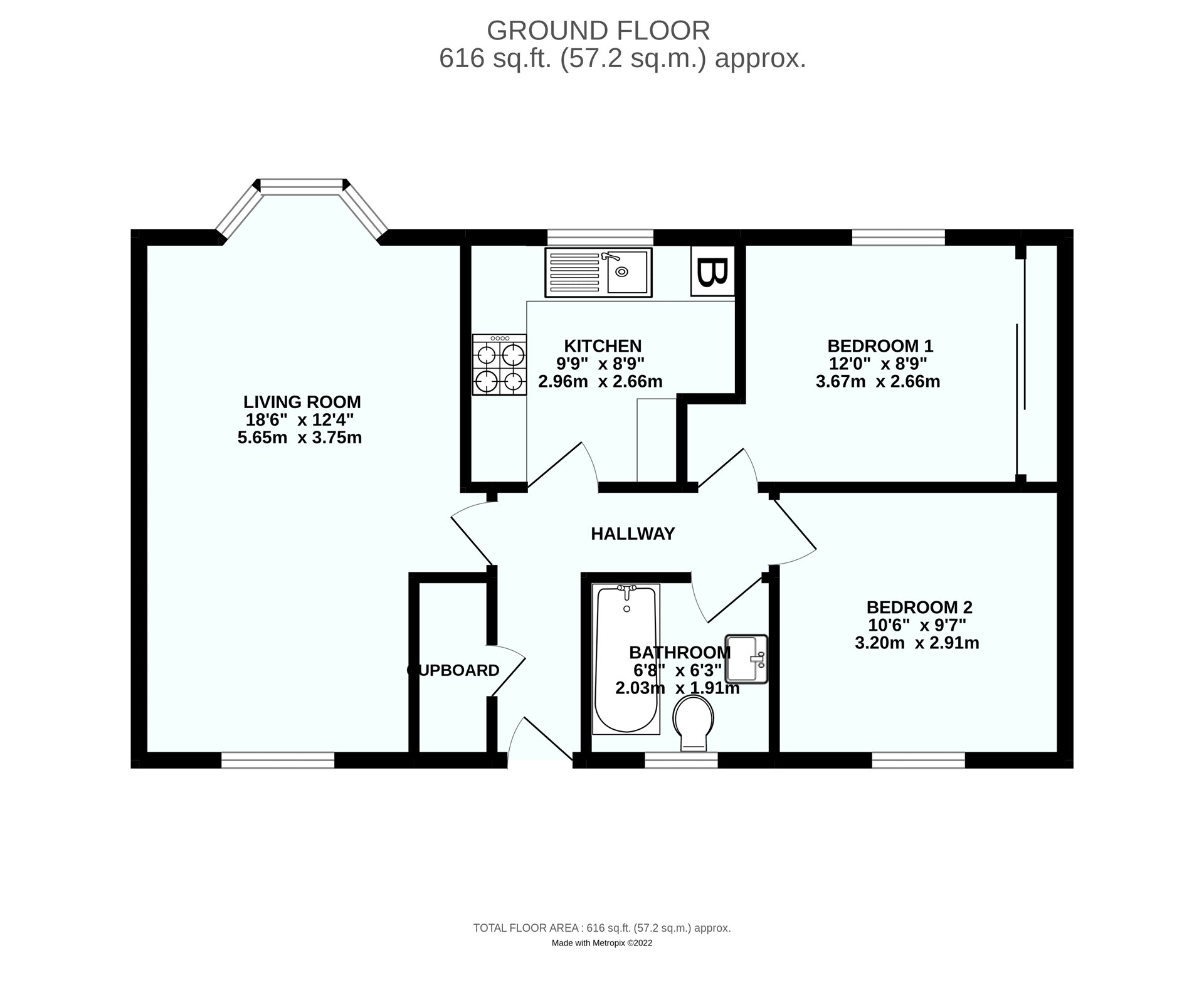 Wilton Way, Exeter, Devon EX1, 2 bedroom terraced house for sale