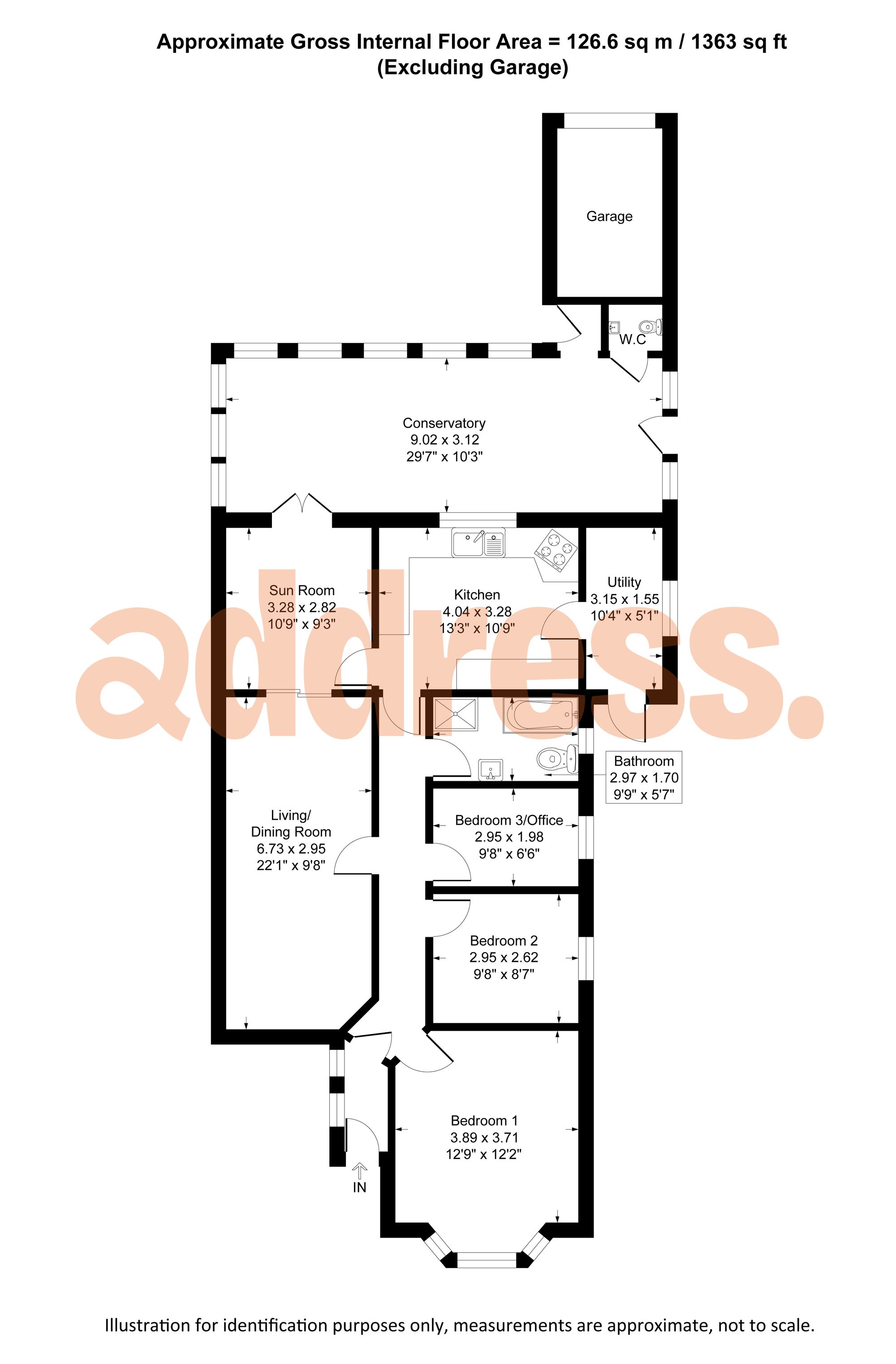 70, Butterbache Road, Chester floorplan