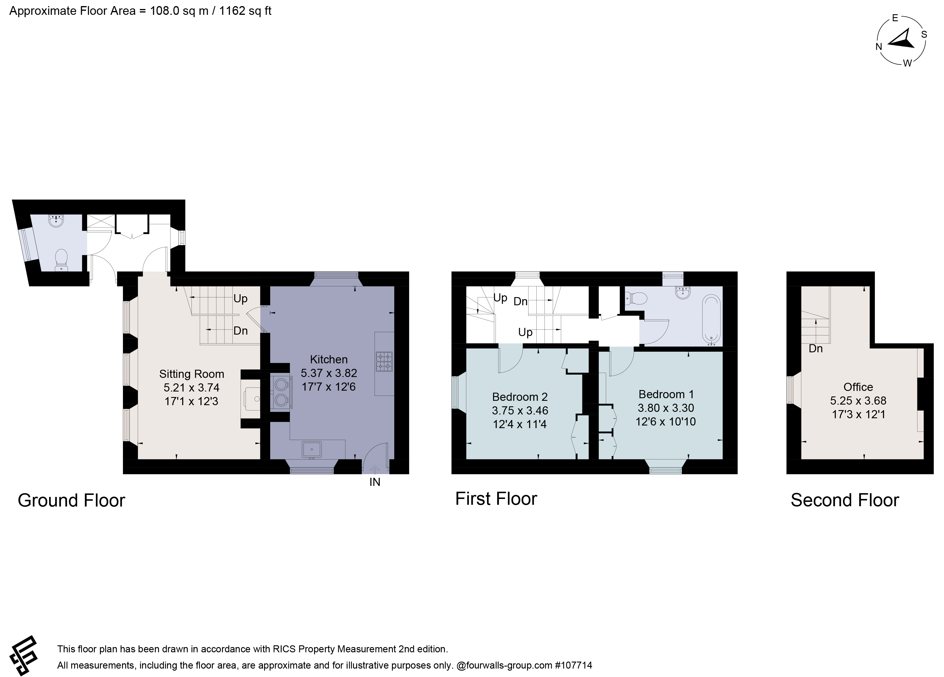April Cottage,, Broadwell, Gloucestershire floorplan
