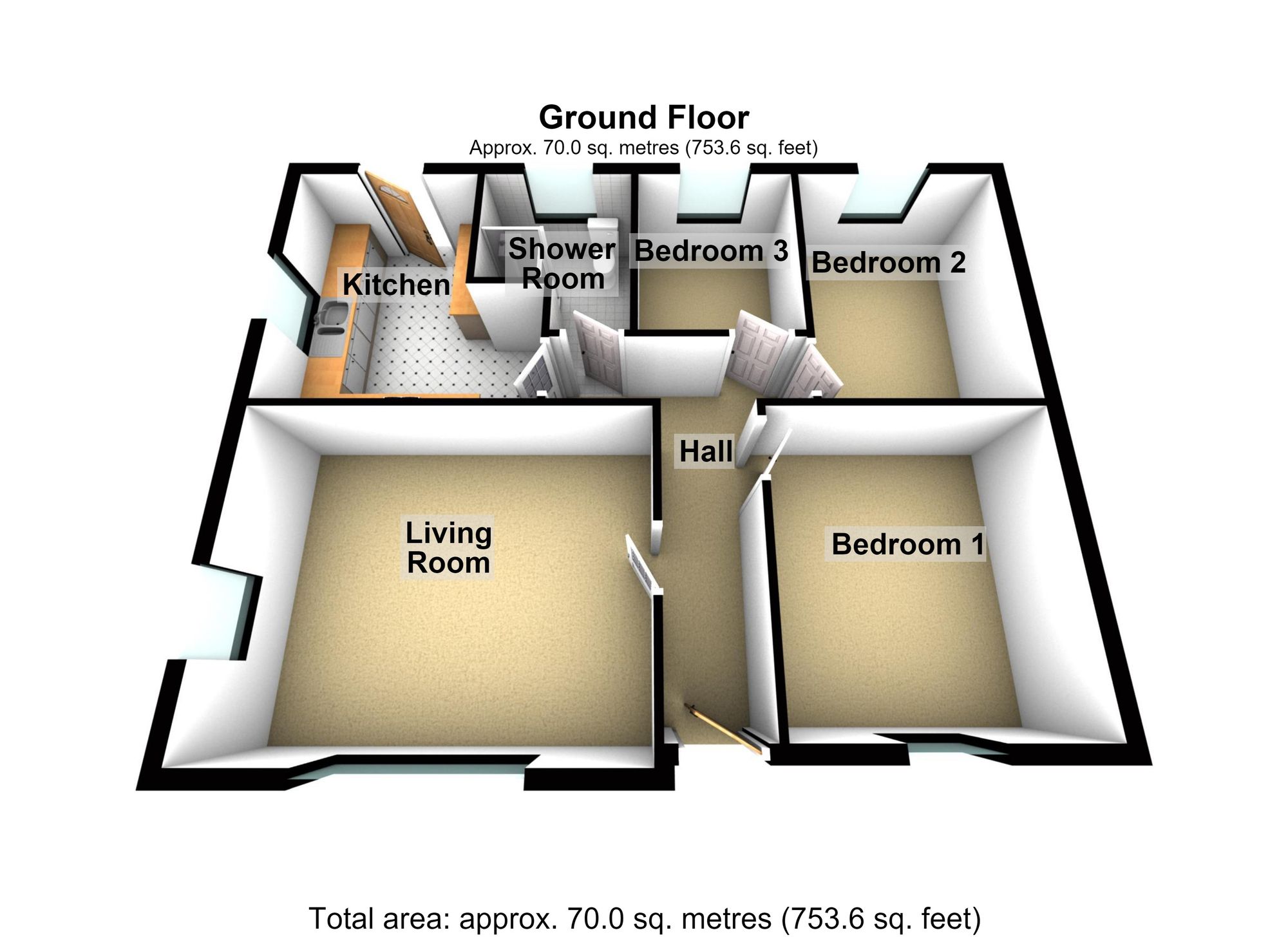 15 Mill Crescent, Gainsborough floorplan