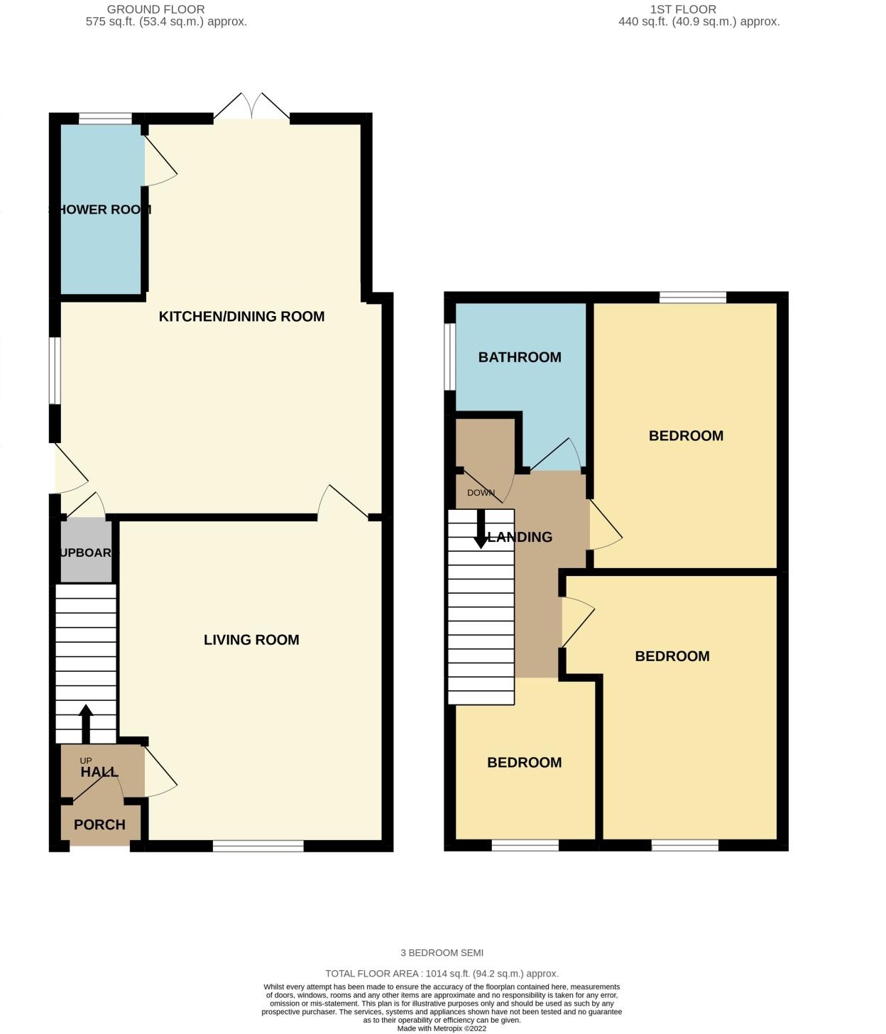 10, Lancaster Way, Claydon, Ipswich, Suffolk, IP6 floorplan