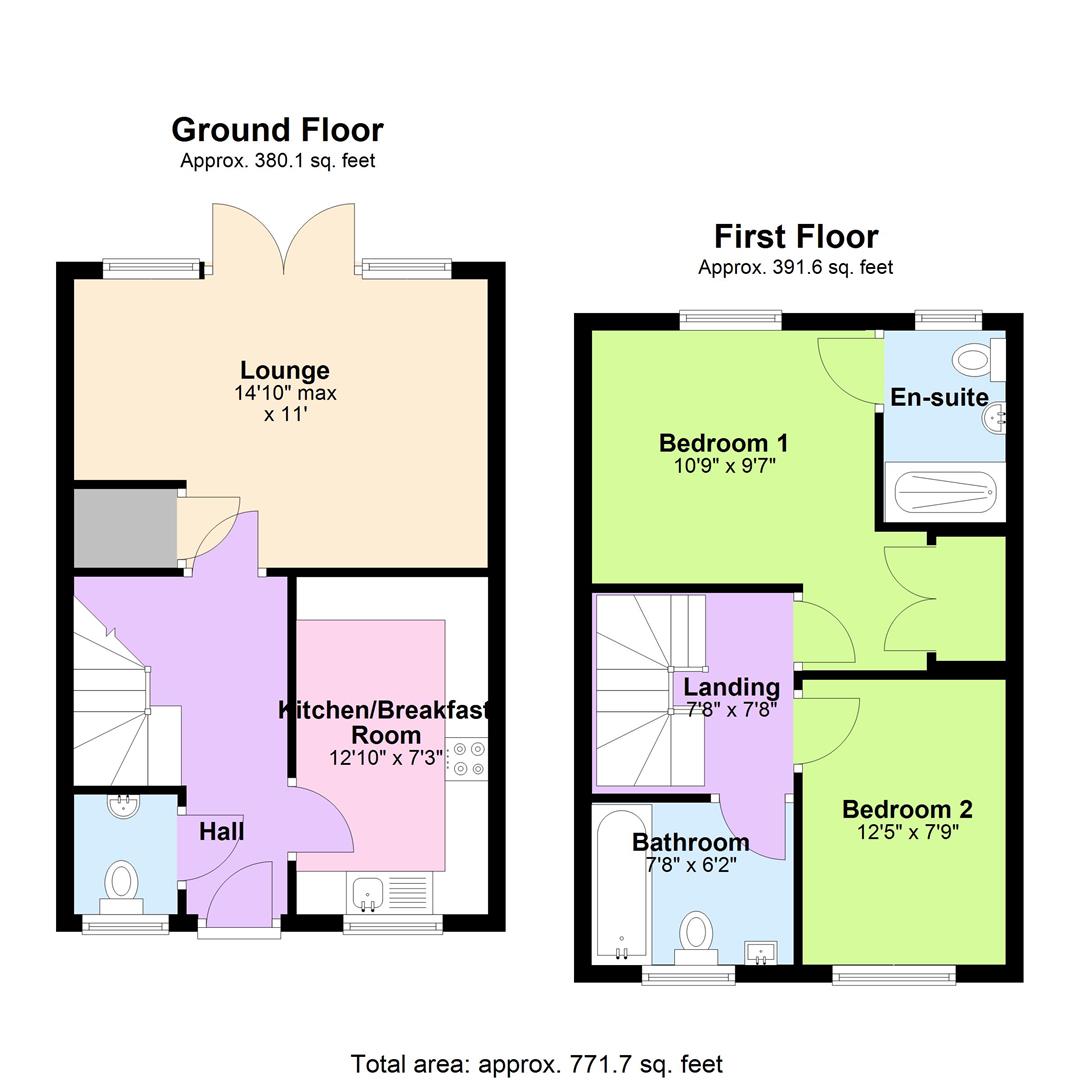 31, Sears Drive, Tring floorplan