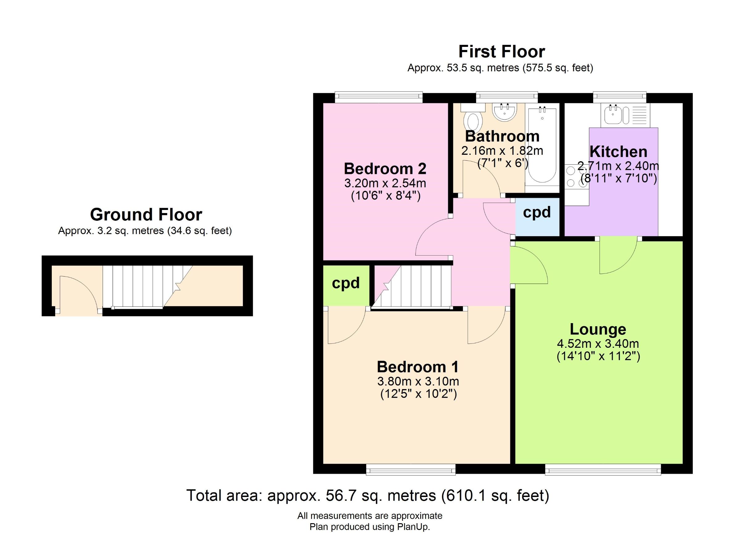 35 Lime Grove, Sheffield floorplan