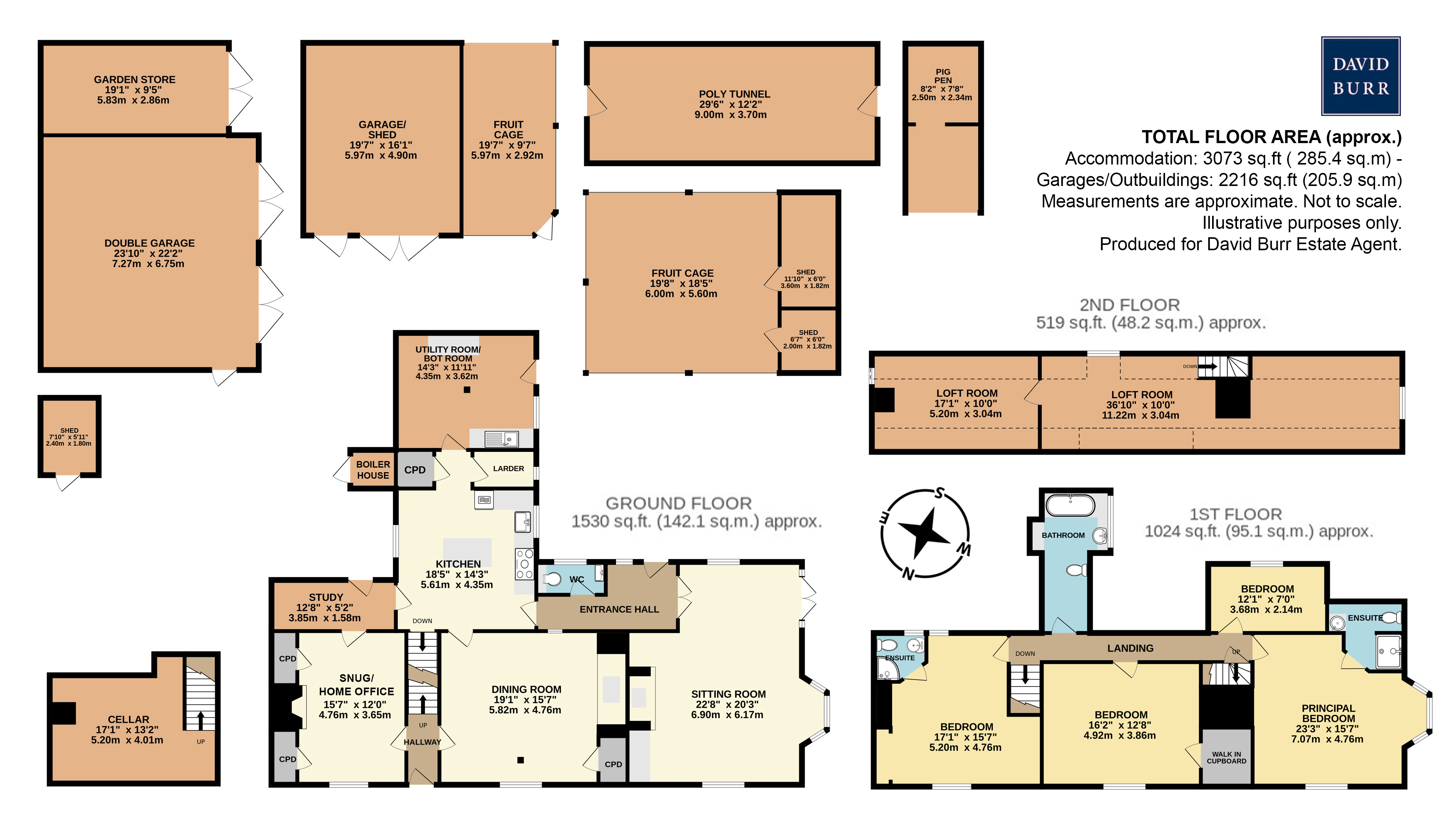 Black Swan House, Bury Road, Diss floorplan