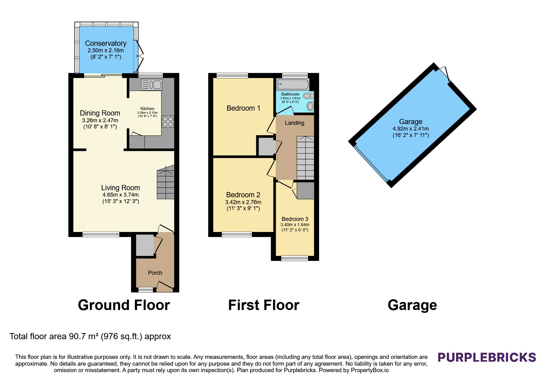 13, The Paddocks, Cambridge floorplan