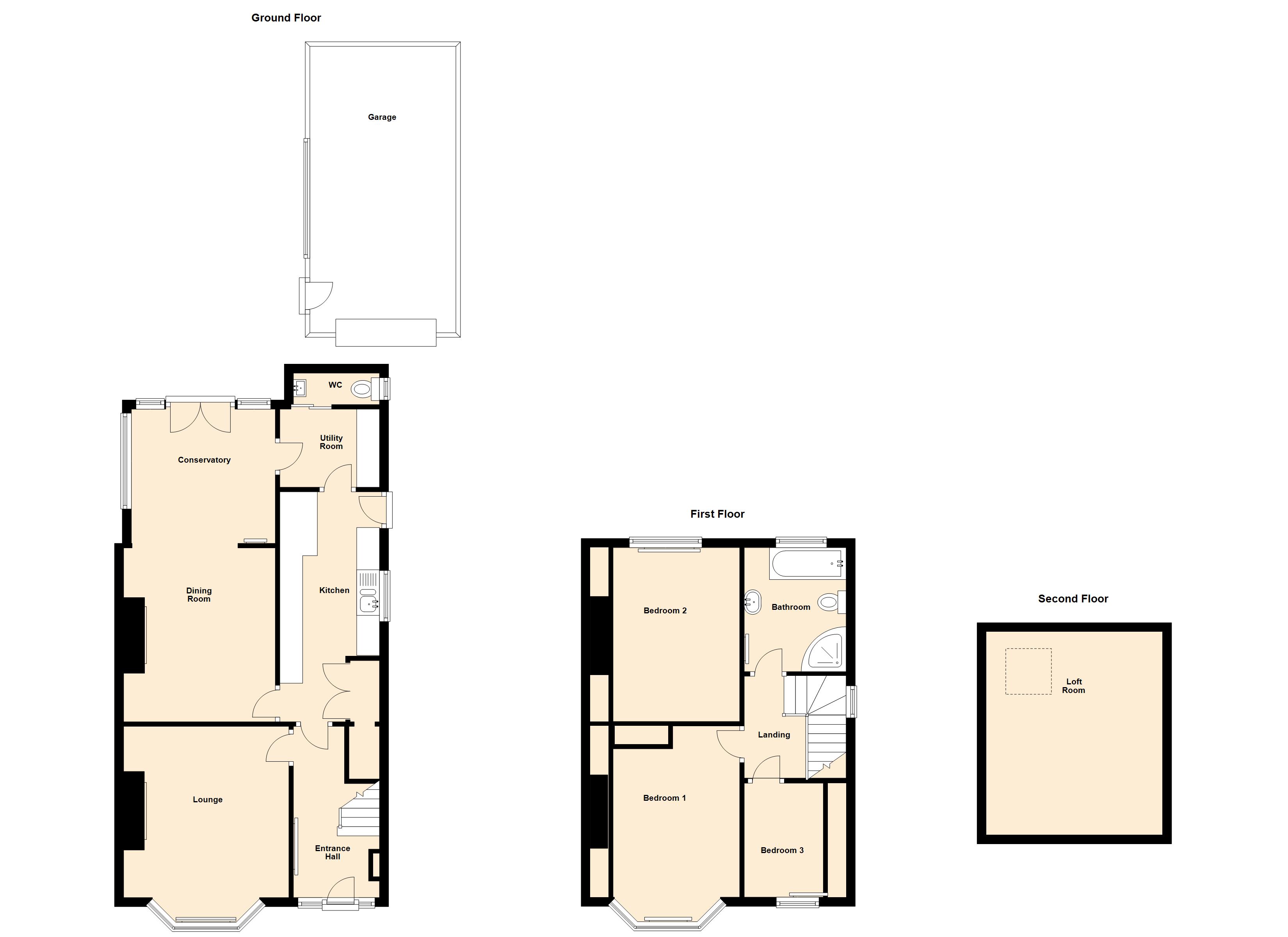 3 Bedrooms Semi-detached house for sale in Harrington Avenue, Blackpool FY4