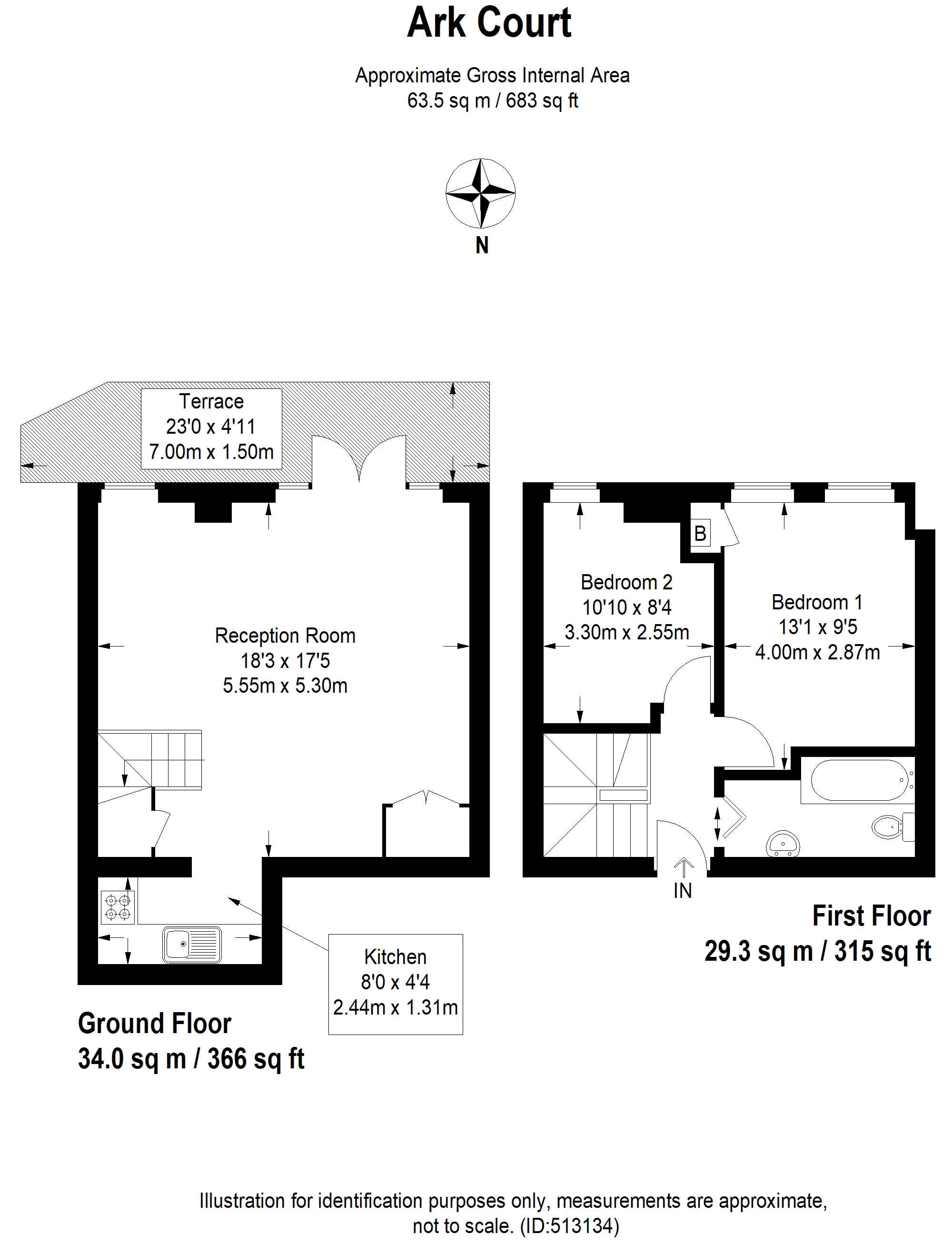 2 Bedrooms Flat for sale in Alkham Road, London N16