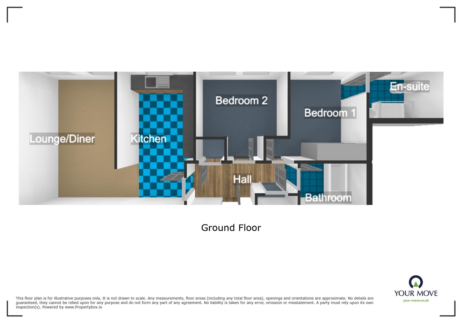 Flat 16, Constable House, 28, New Road, West Midlands floorplan
