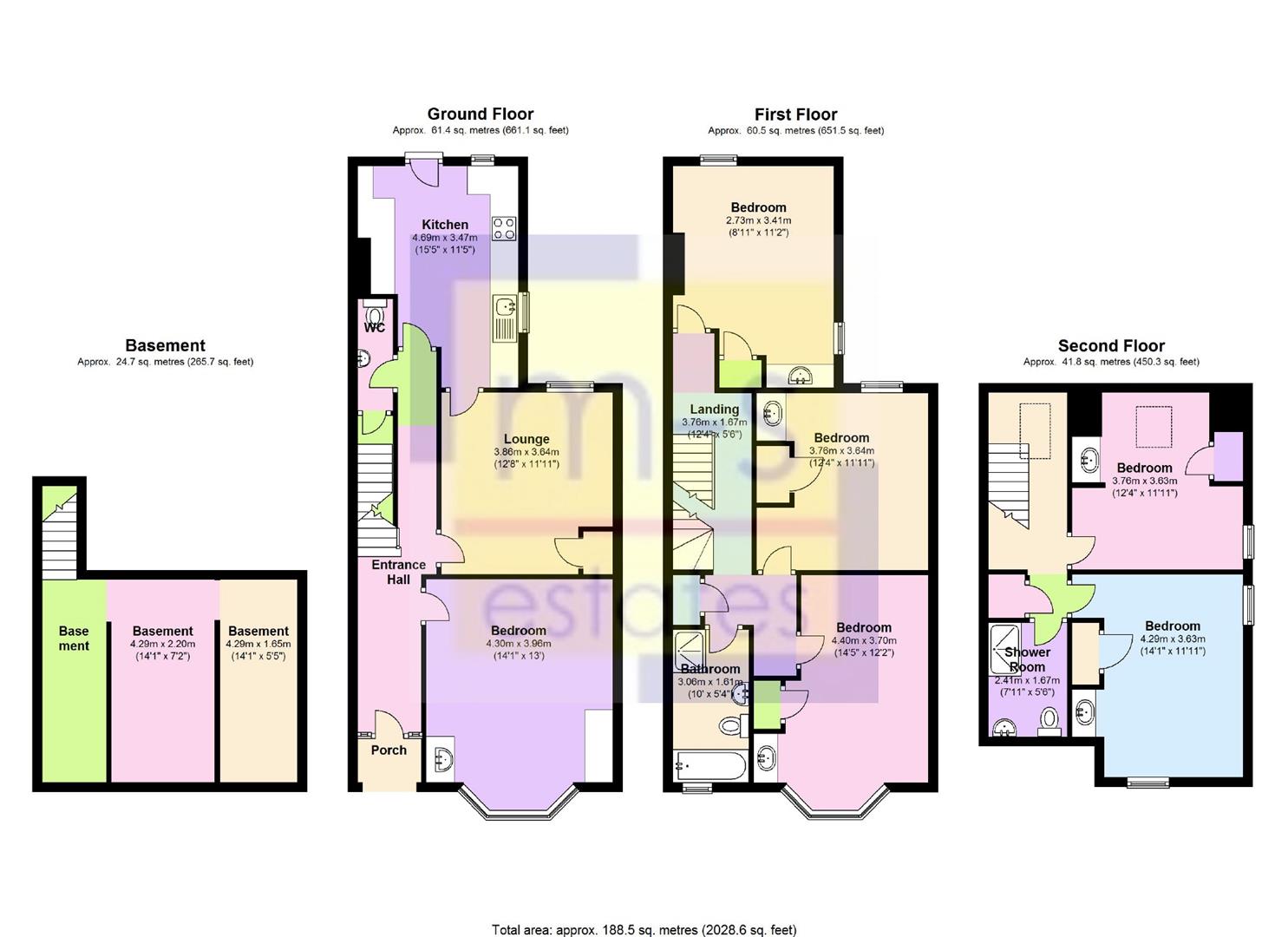 Sherwin Road, Nottingham floorplan