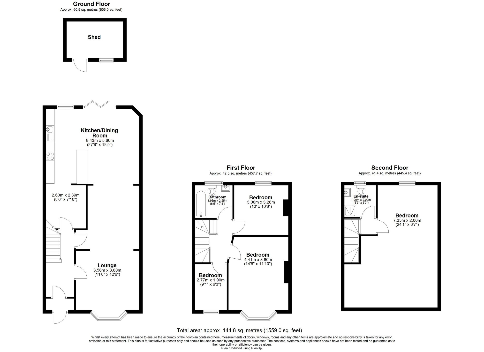 23 Wadham Avenue, London floorplan