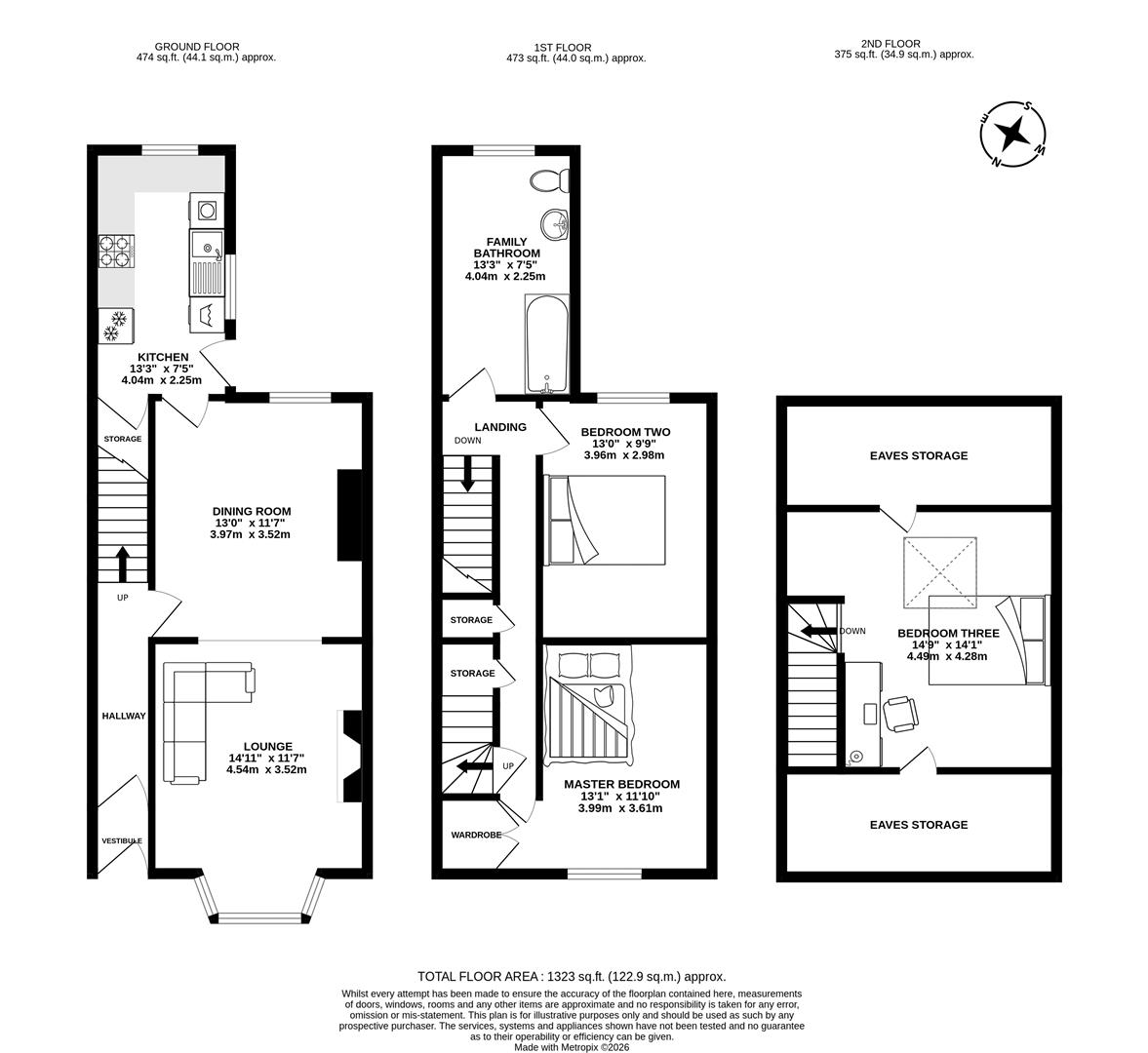 23, St. Marys Road, Preston floorplan