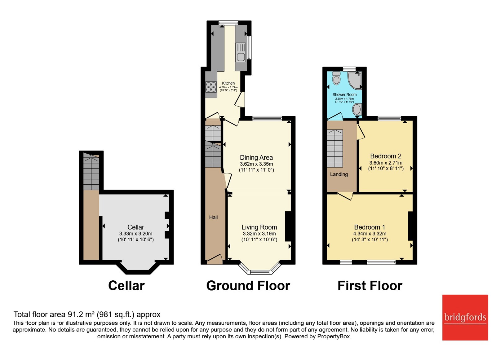 61, Parsonage Street, Greater Manchester floorplan