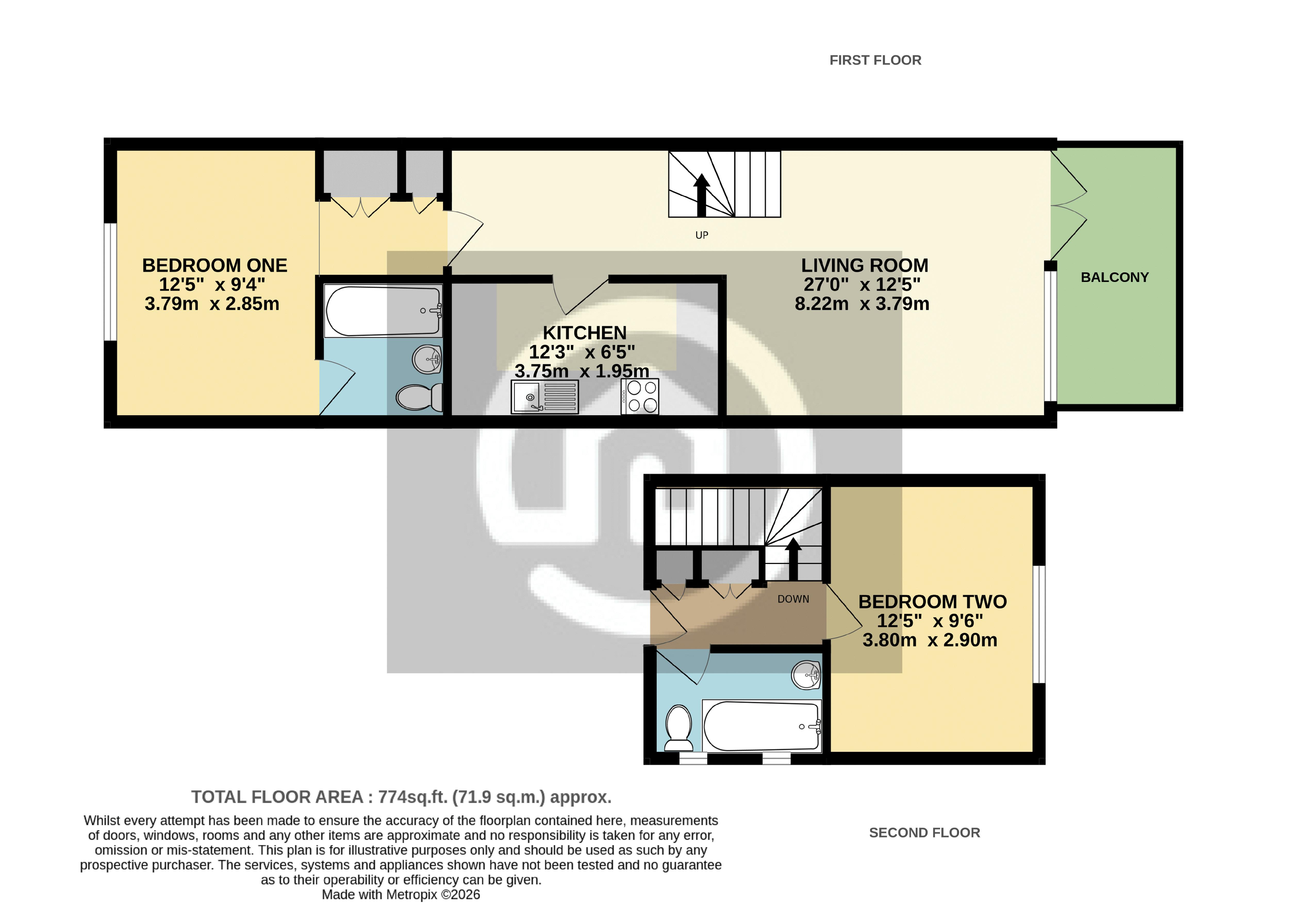 4 Broad Reach, The Embankment, Bedford floorplan