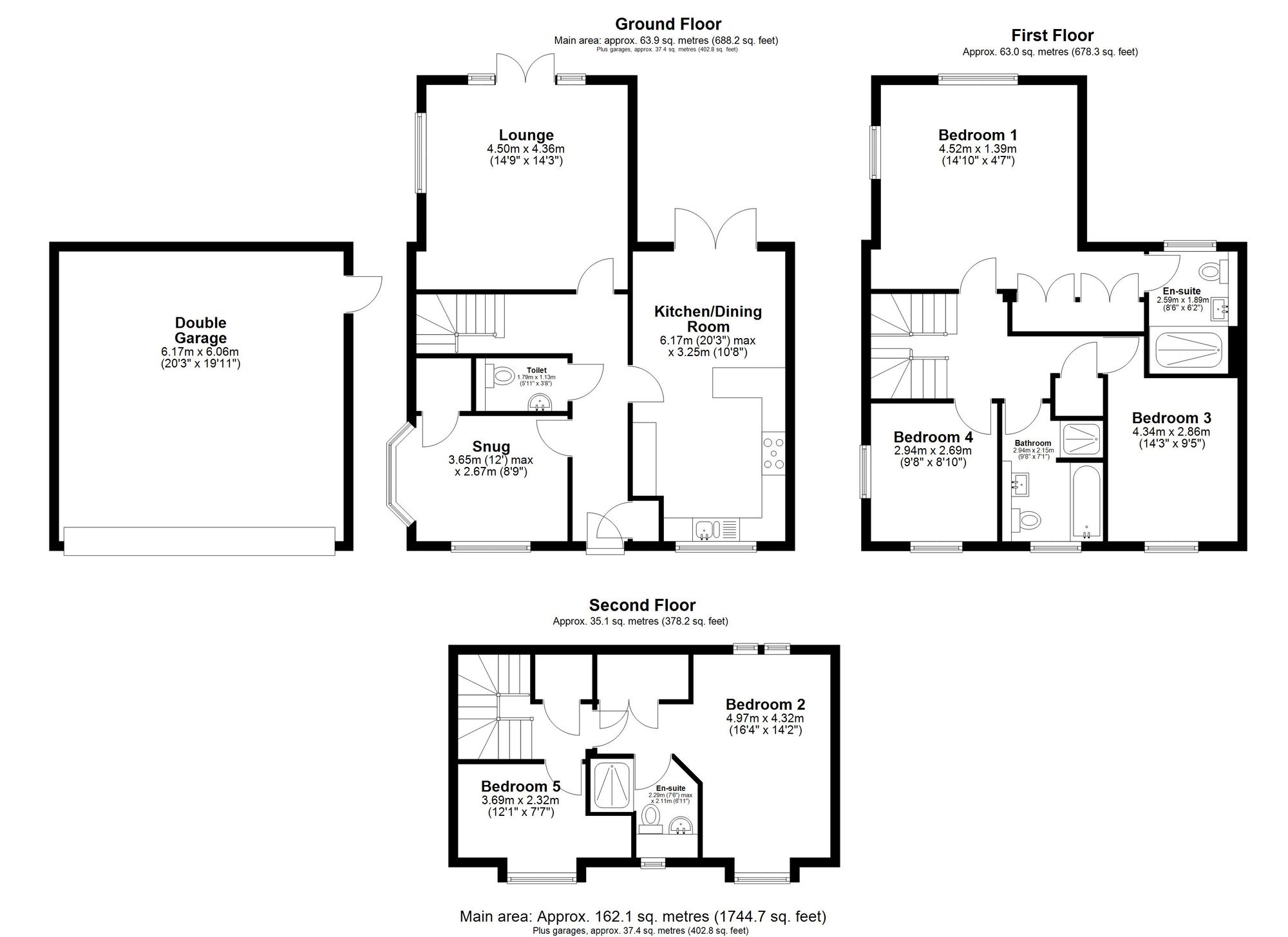 1 Webb Avenue, Newmarket floorplan
