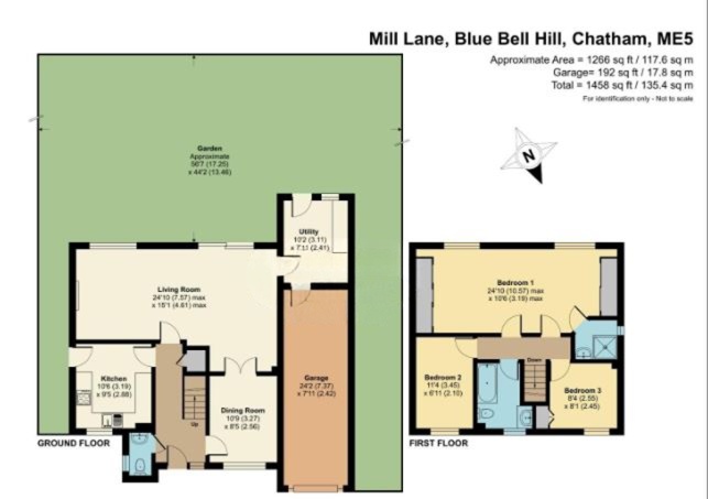 4, Mill Lane, Waldersalde floorplan