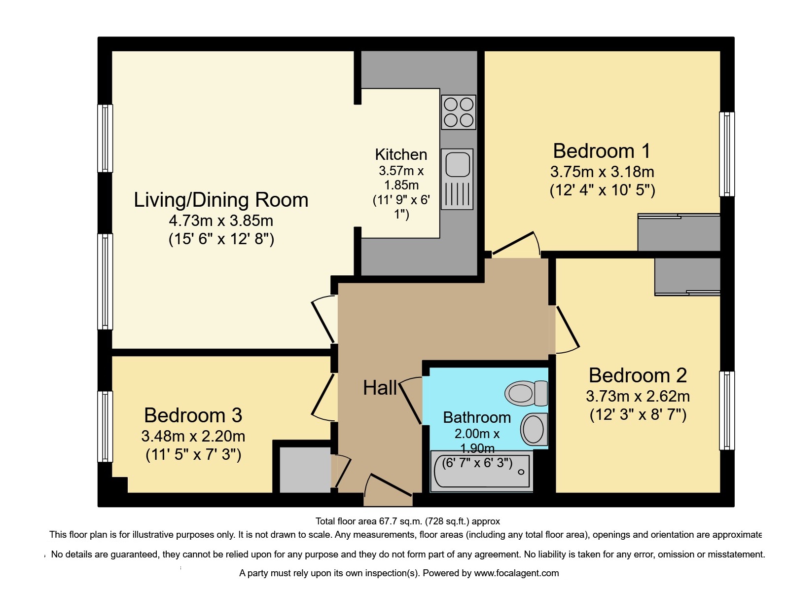 Asheridge Road, Chesham HP5, 3 bedroom flat for sale 61228451
