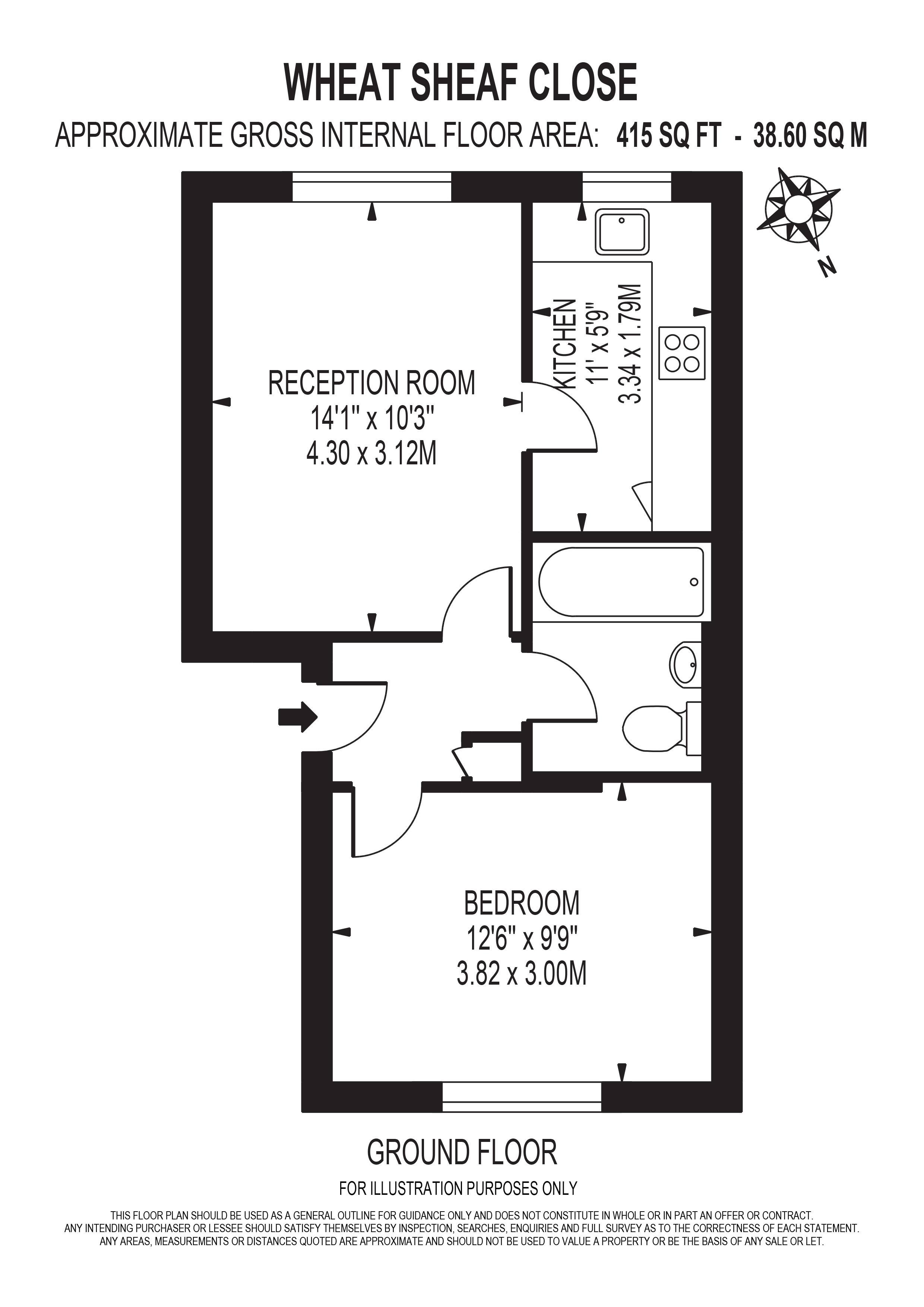 1 Bedrooms Flat for sale in Wheat Sheaf Close, London E14