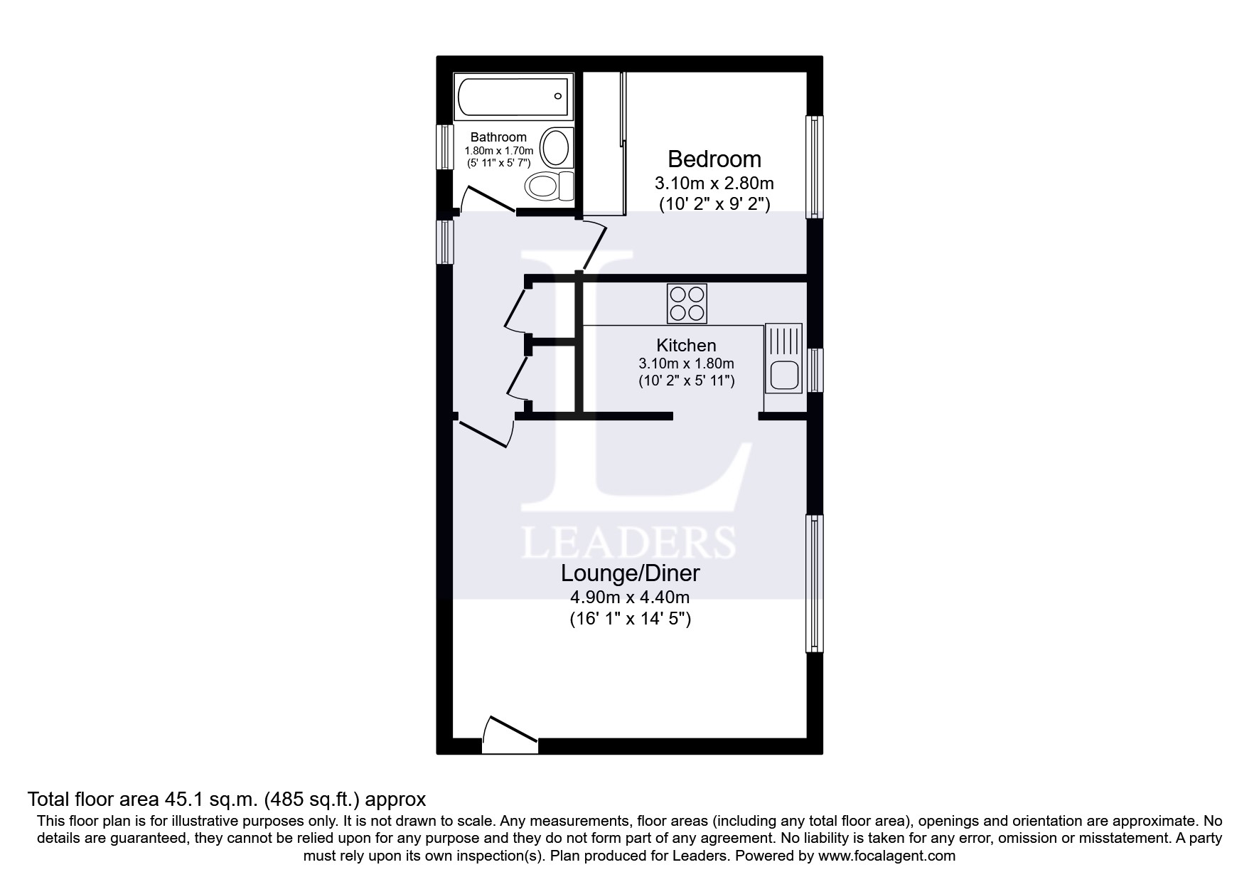 194, Stirling Crescent, Hedge End floorplan