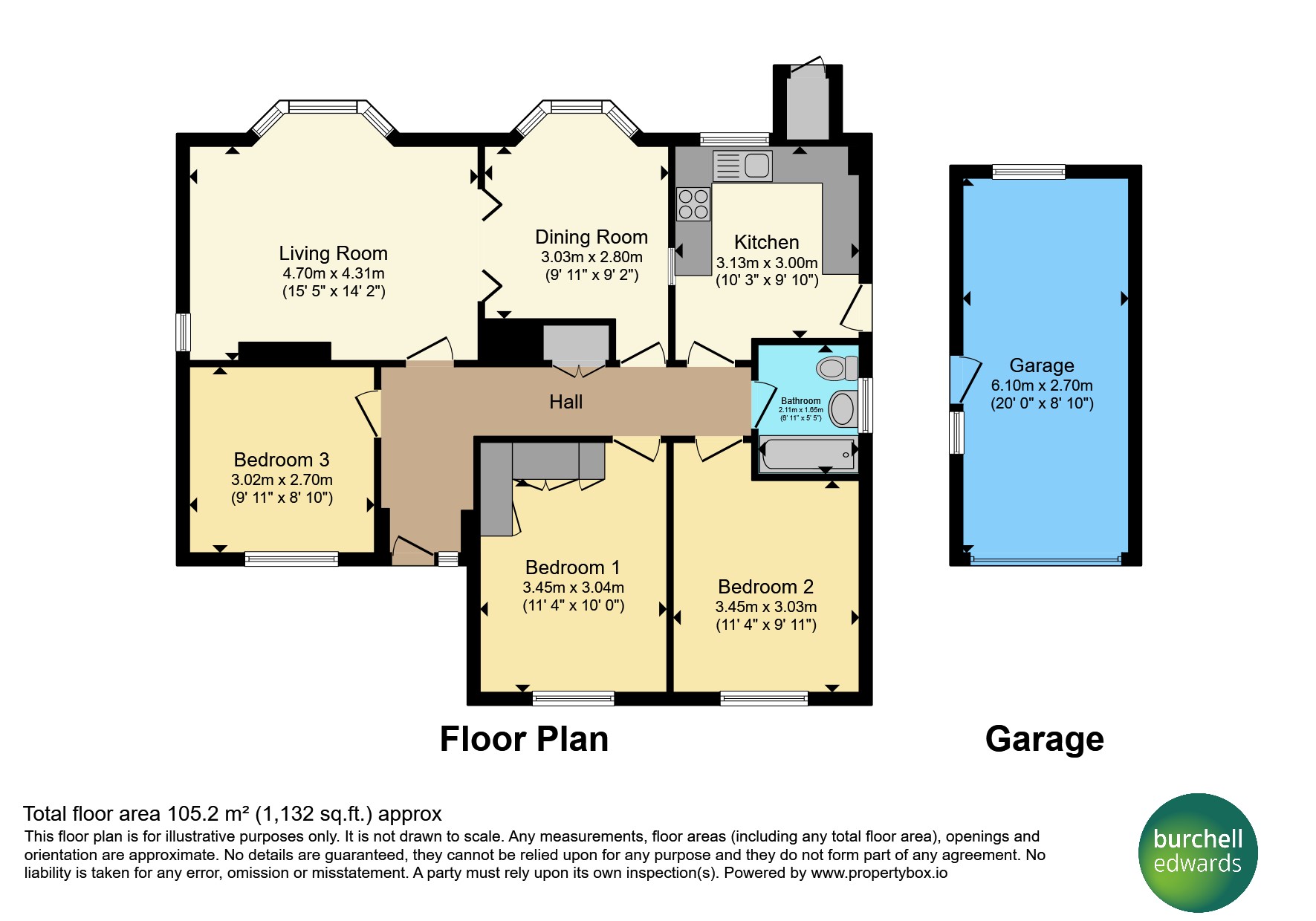 15, Main Road, NOTTINGHAM floorplan