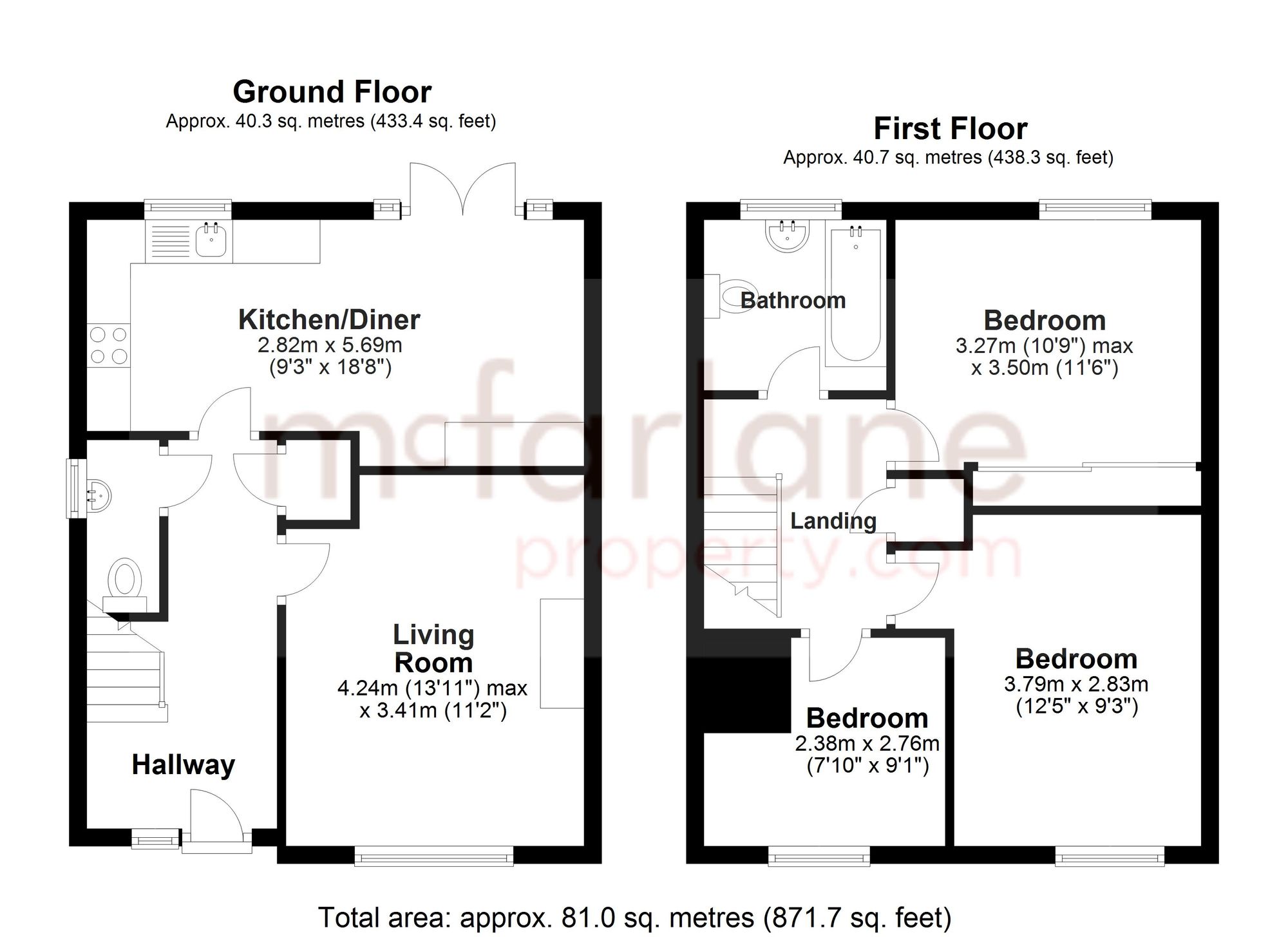 18 Tryon Close, Swindon floorplan