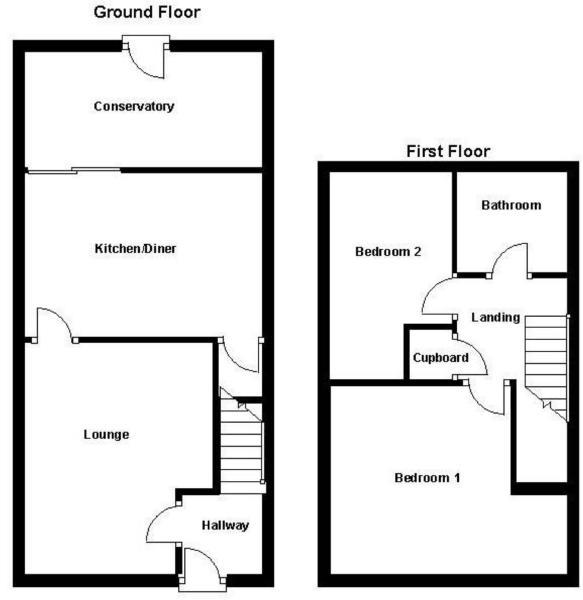 2 Bedrooms Terraced house for sale in Barley Croft, Dewsbury Moor, Dewsbury WF13