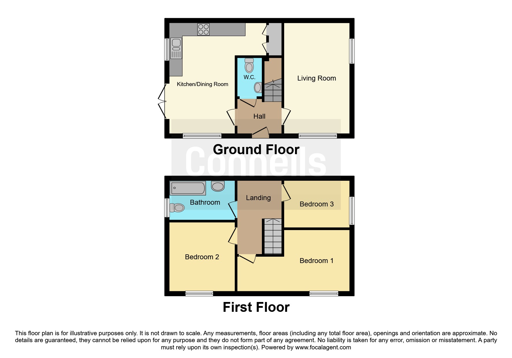 15, Blackberry Close, Rushden floorplan