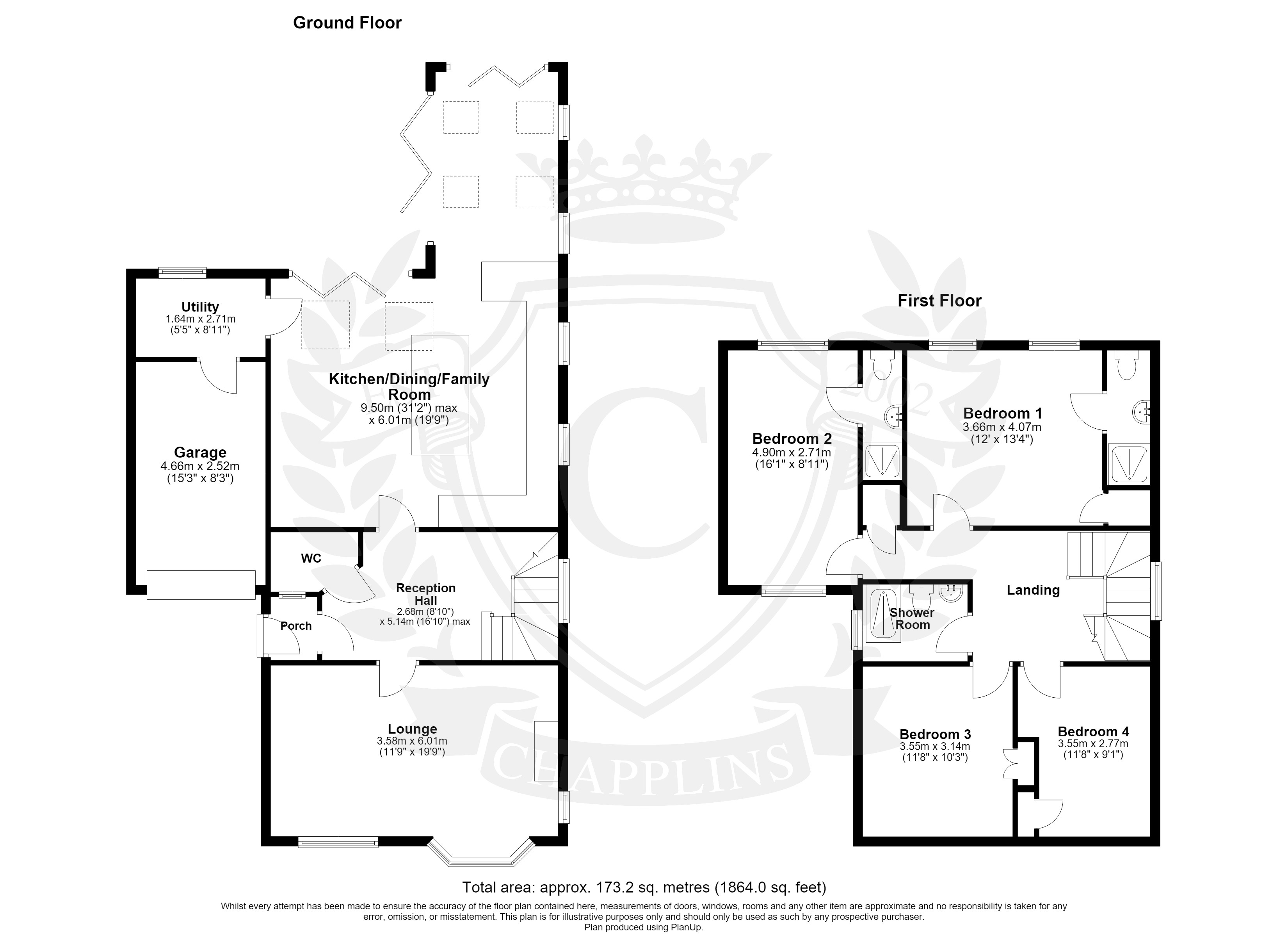 29, Vicarage Lane, Hampshire floorplan