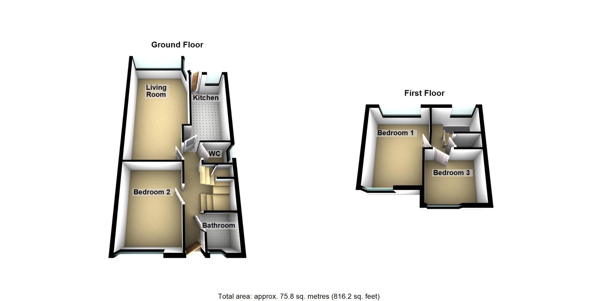 85, East Thorp, Newcastle Upon Tyne floorplan