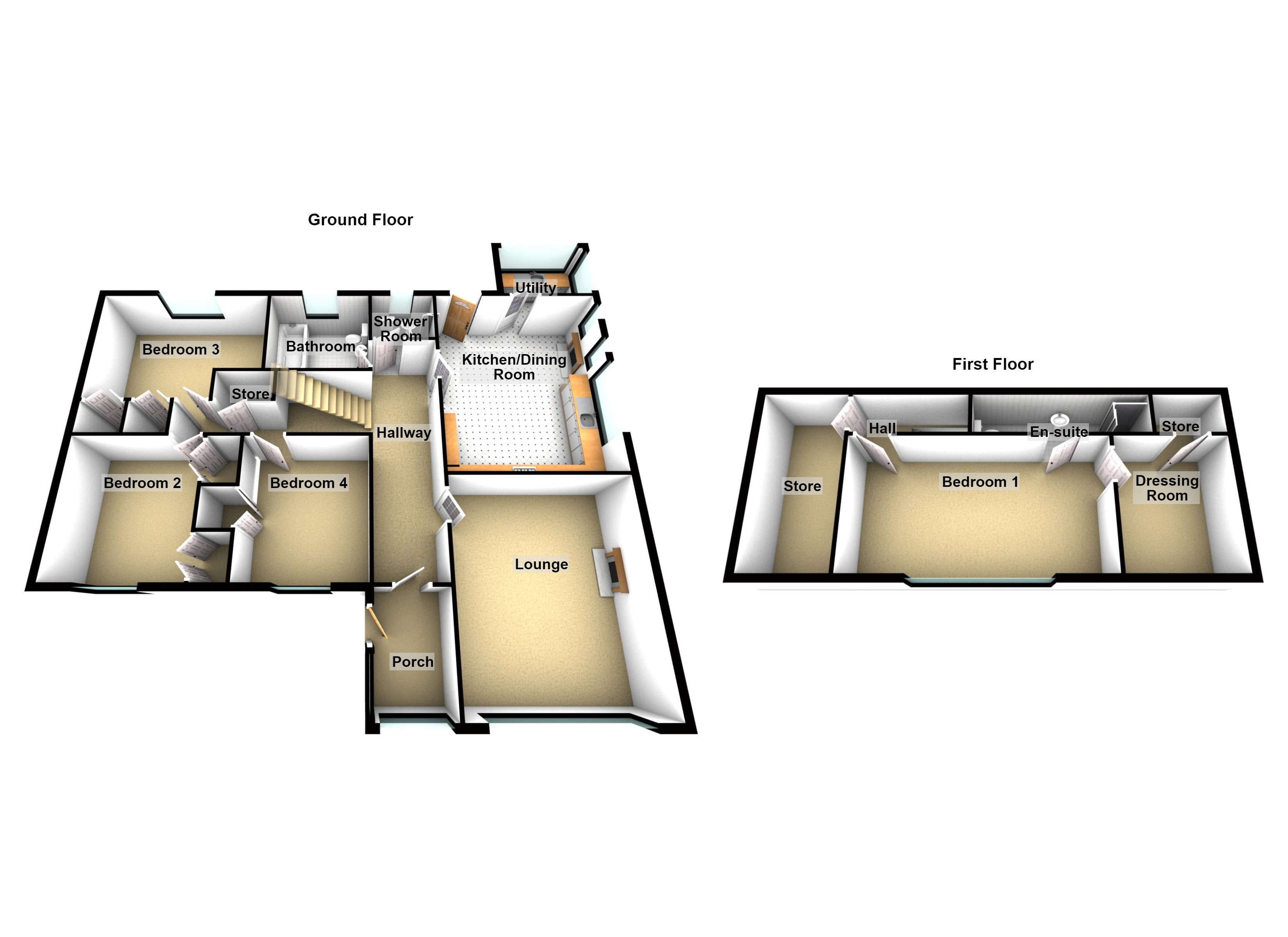 Croila, 5, Hope Place, Crieff floorplan