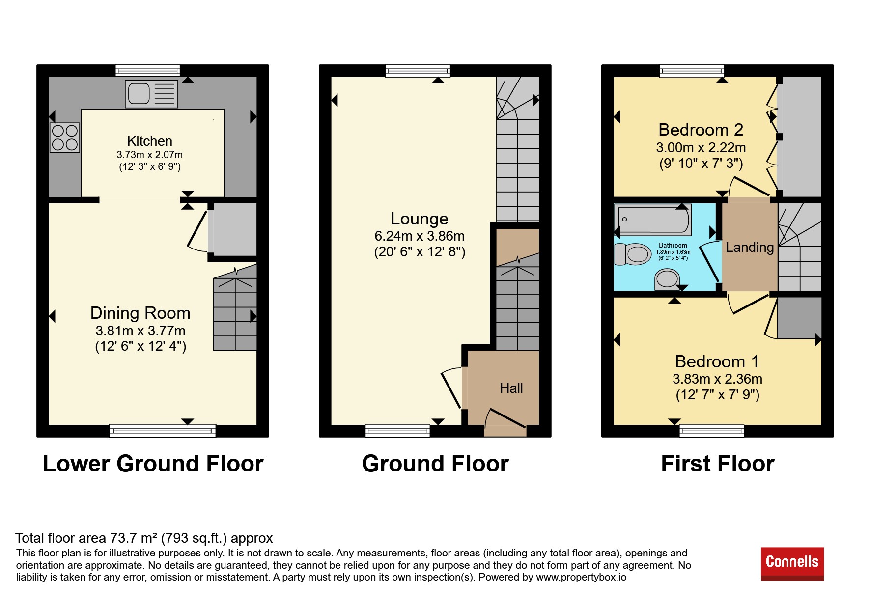17, The Maltings, Stevenage floorplan
