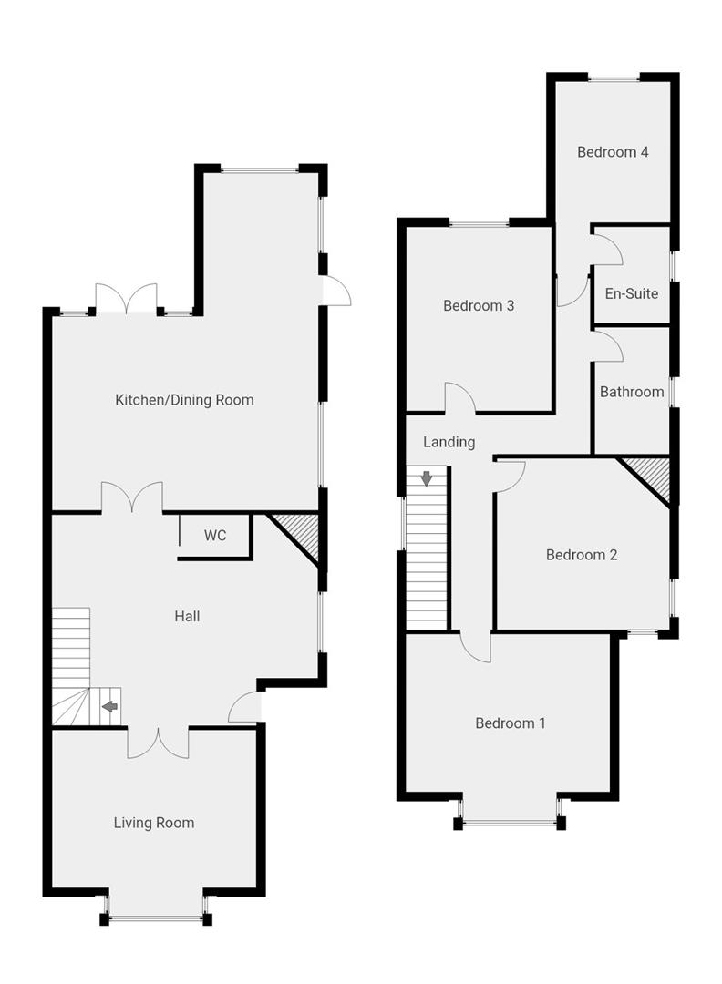 Eaton Crescent, Swansea floorplan