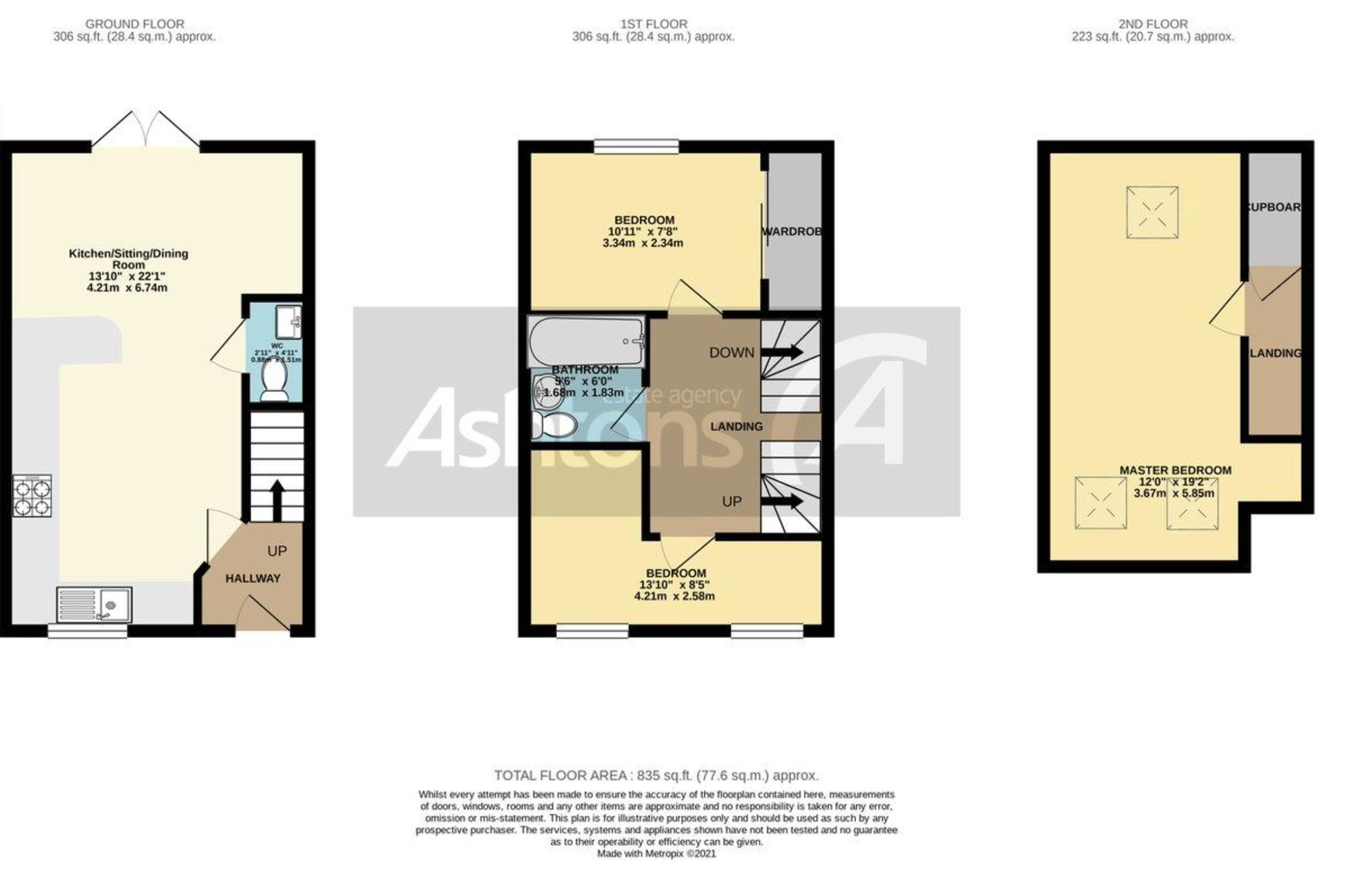 36 Thornton Drive, Newton-Le-Willows floorplan