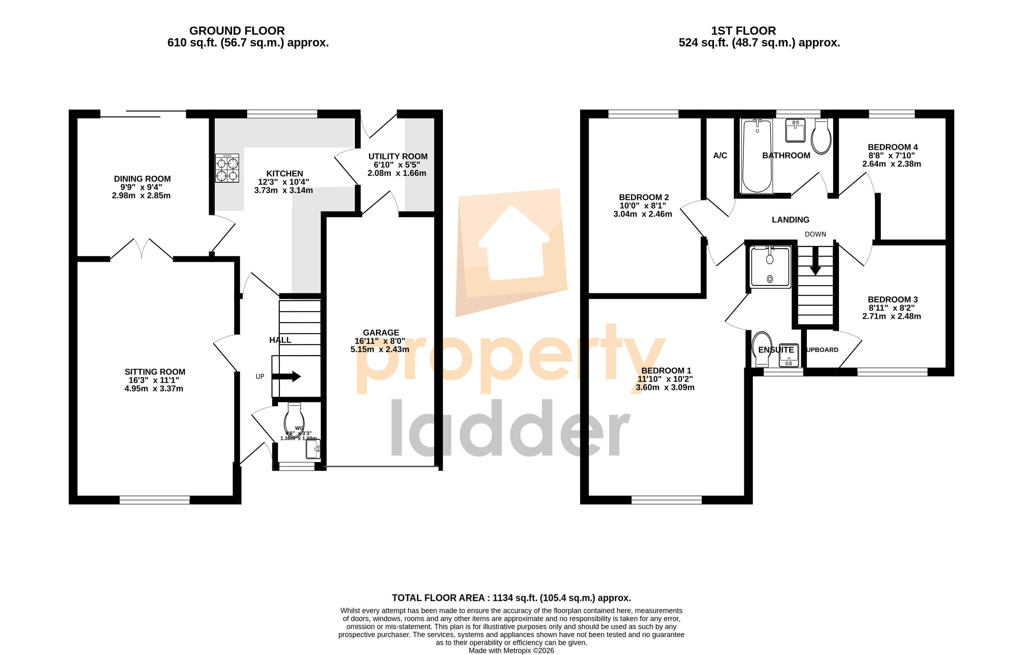 3, Tagg Way, Norwich floorplan
