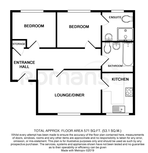 Ascot Court, Hampshire floorplan