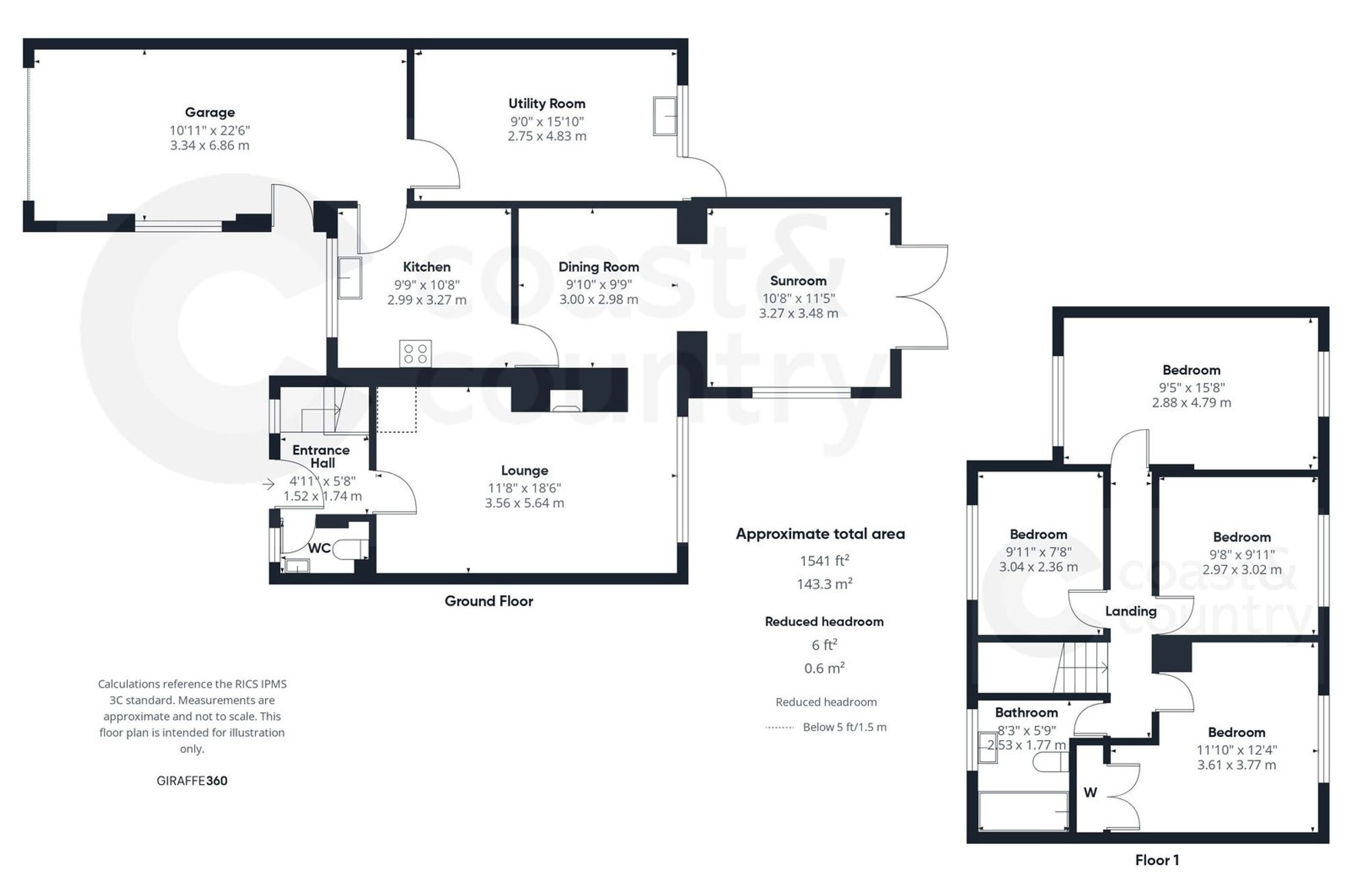 Calvary House, Newton Abbot floorplan