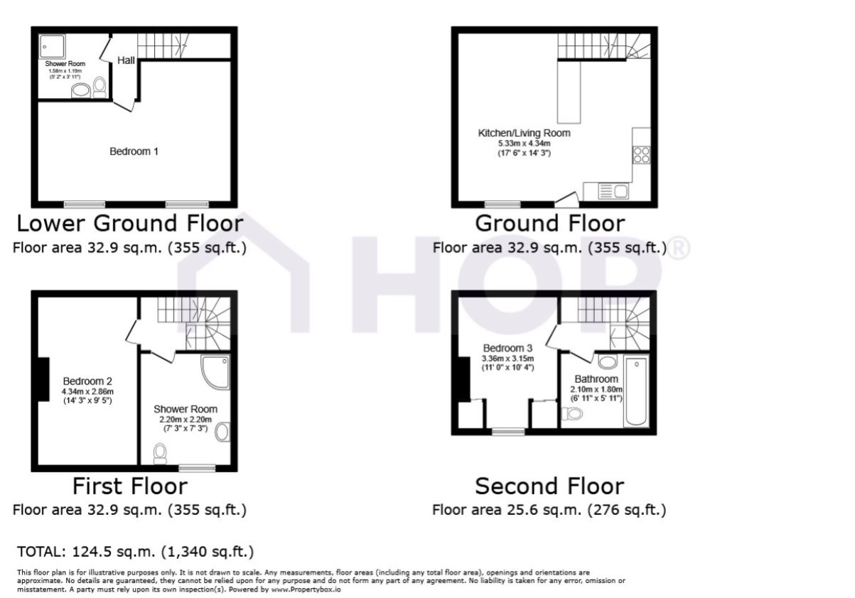 Knowle Grove, Leeds floorplan