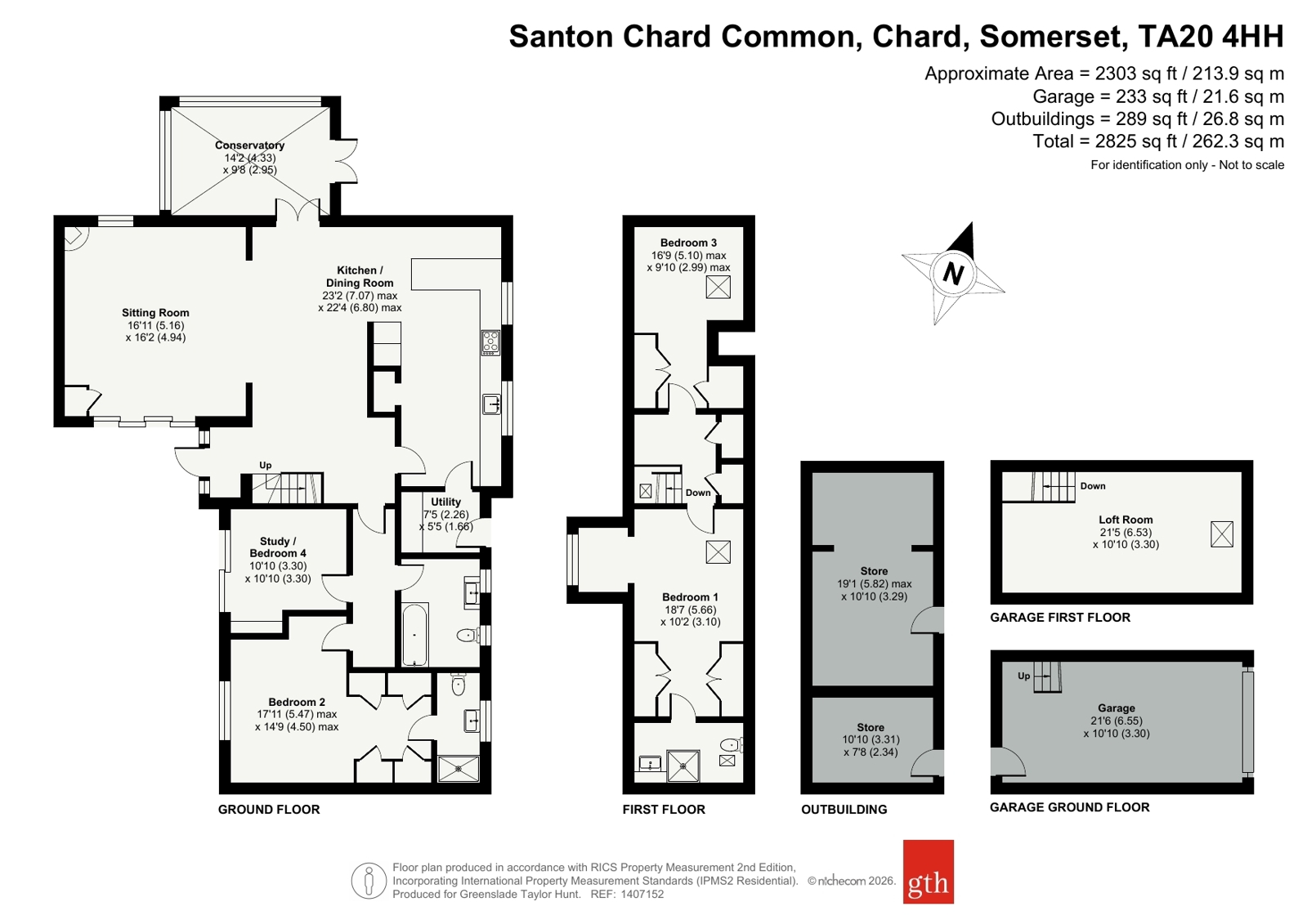 Santon,, Chard Common, Somerset floorplan