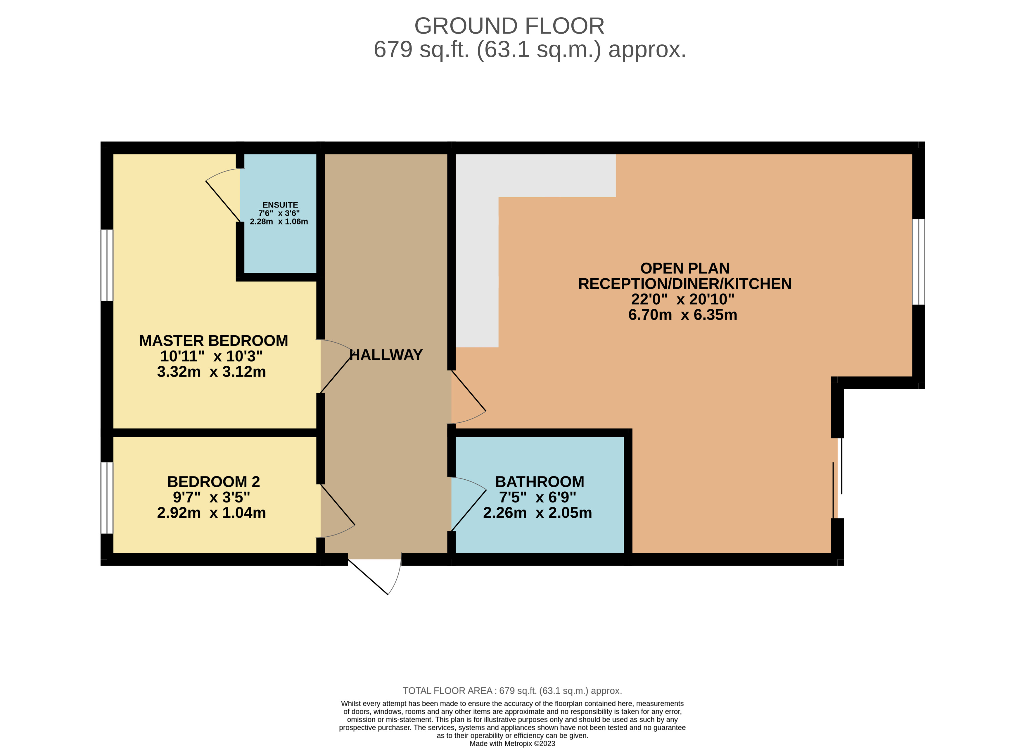 Nailers Green, Greenmount, Bury BL8, 2 bedroom flat for sale 64999759