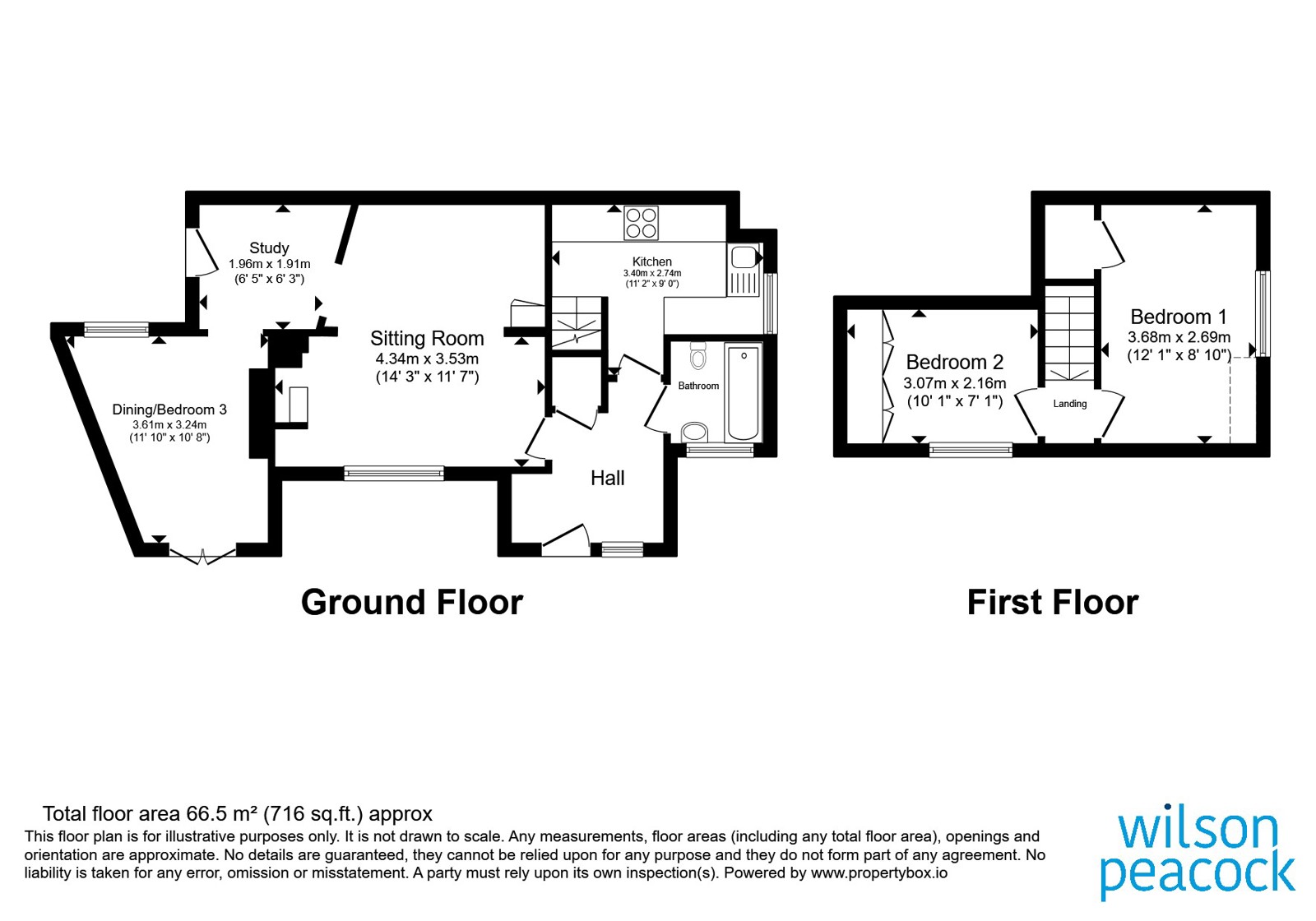 Bedford Road, Bedford floorplan